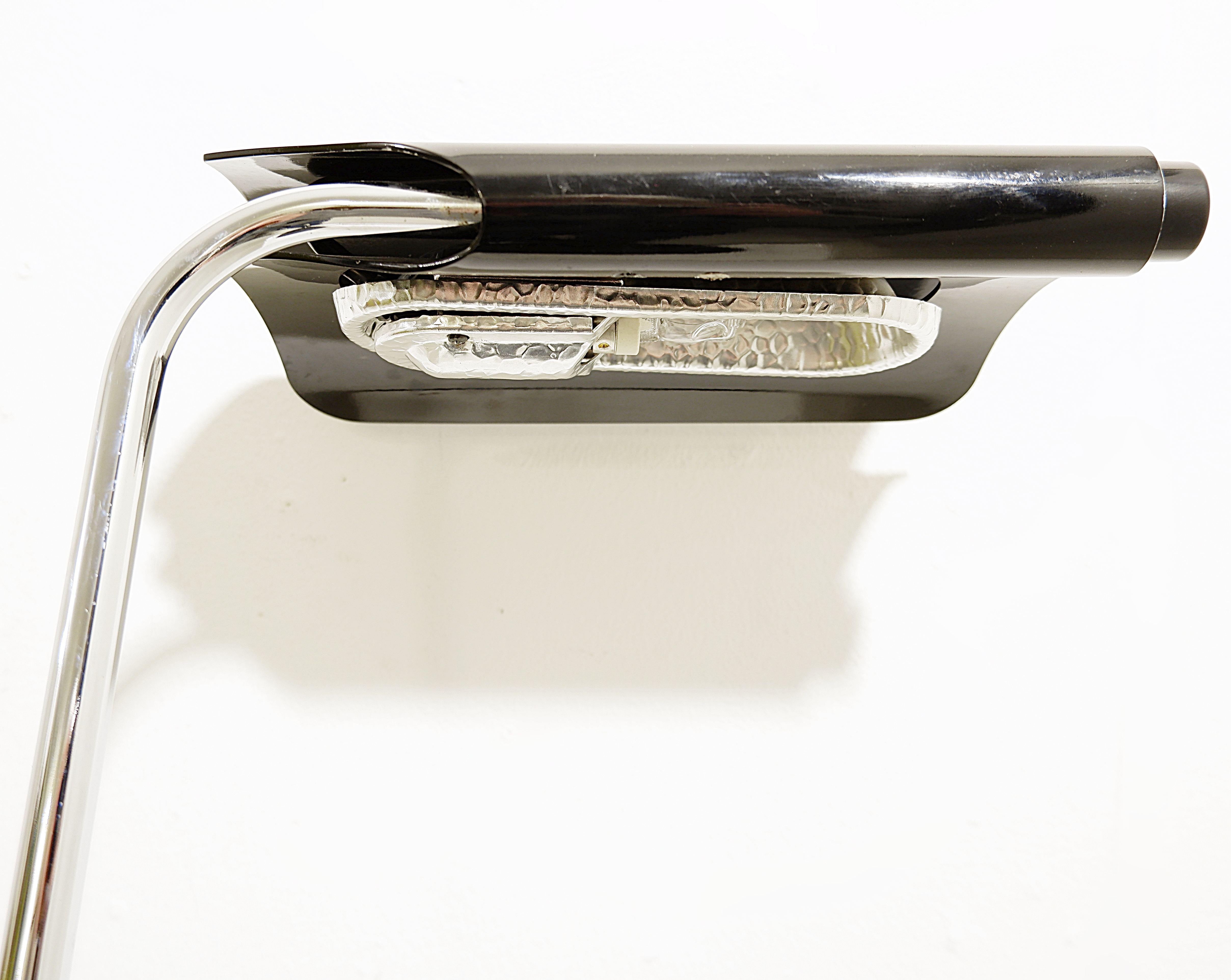 Mid Century Modern Adjustable desk lamp by Bruno Gecchelin for Skipper & Pollux, 2