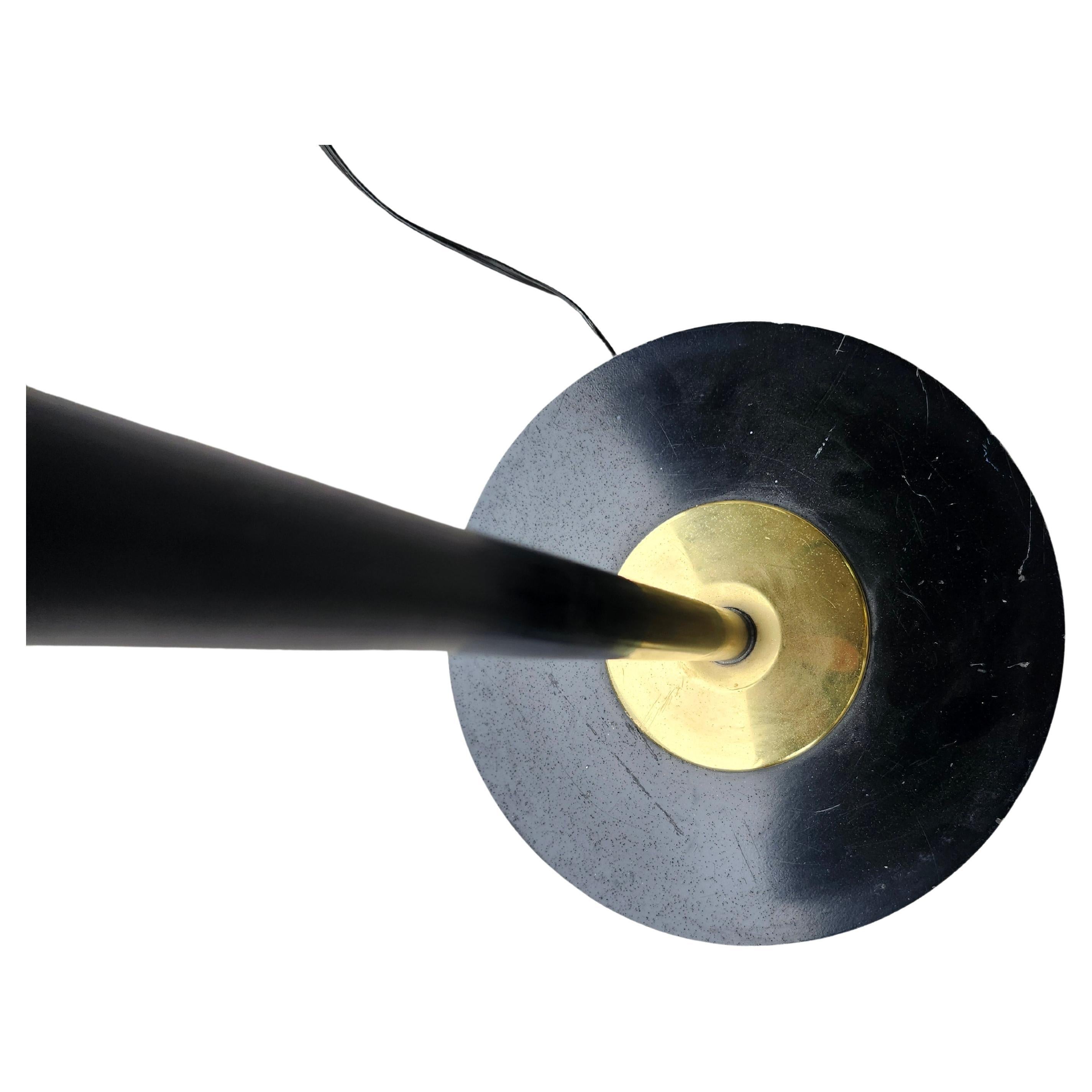 Fait main Lampadaire double réglable de style mi-siècle moderne par Gerald Thurston - Lightolier en vente