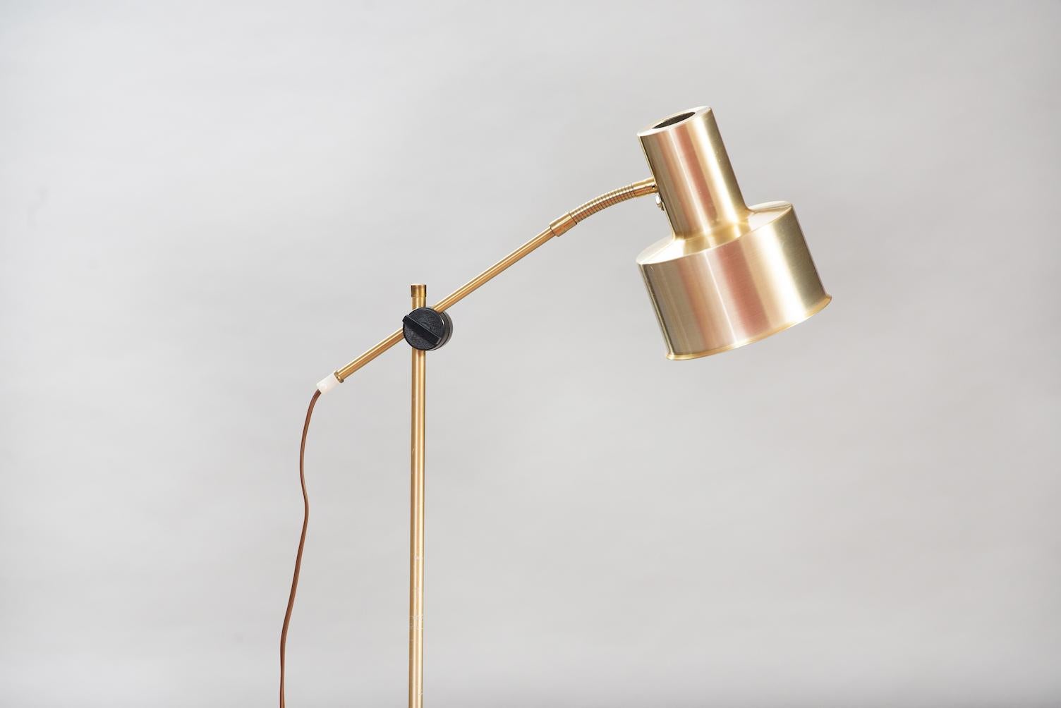 Scandinavian Modern Mid-Century Modern Adjustable Floor Lamp For Sale