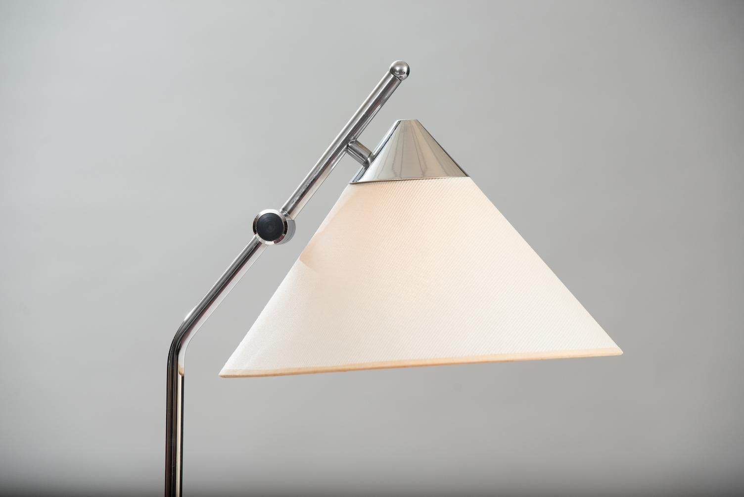 Swedish Mid-Century Modern Adjustable Floor Lamp For Sale