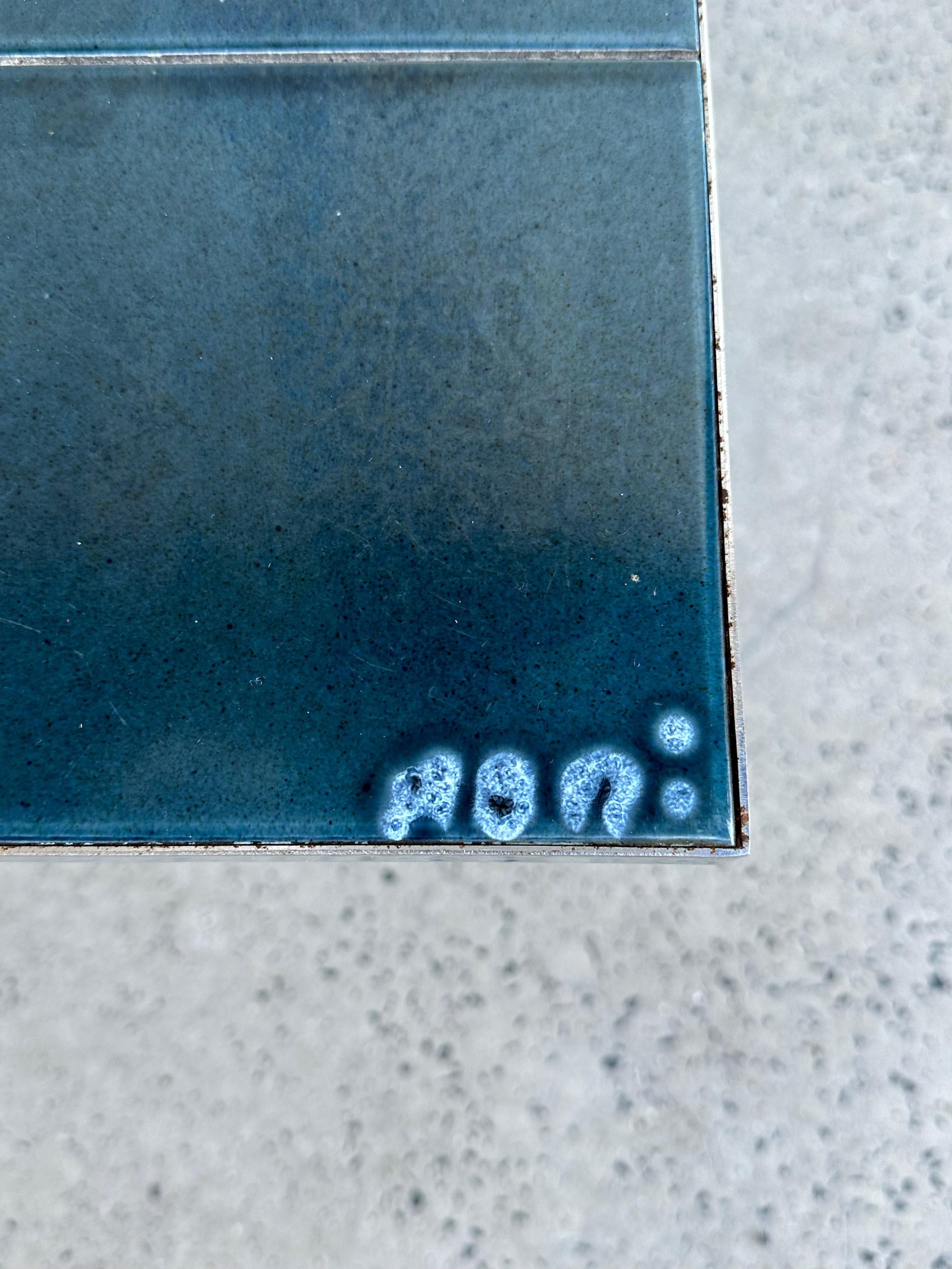 Mesa de centro de cerámica danesa Adri de mediados de siglo, años 60 mediados del siglo XX en venta