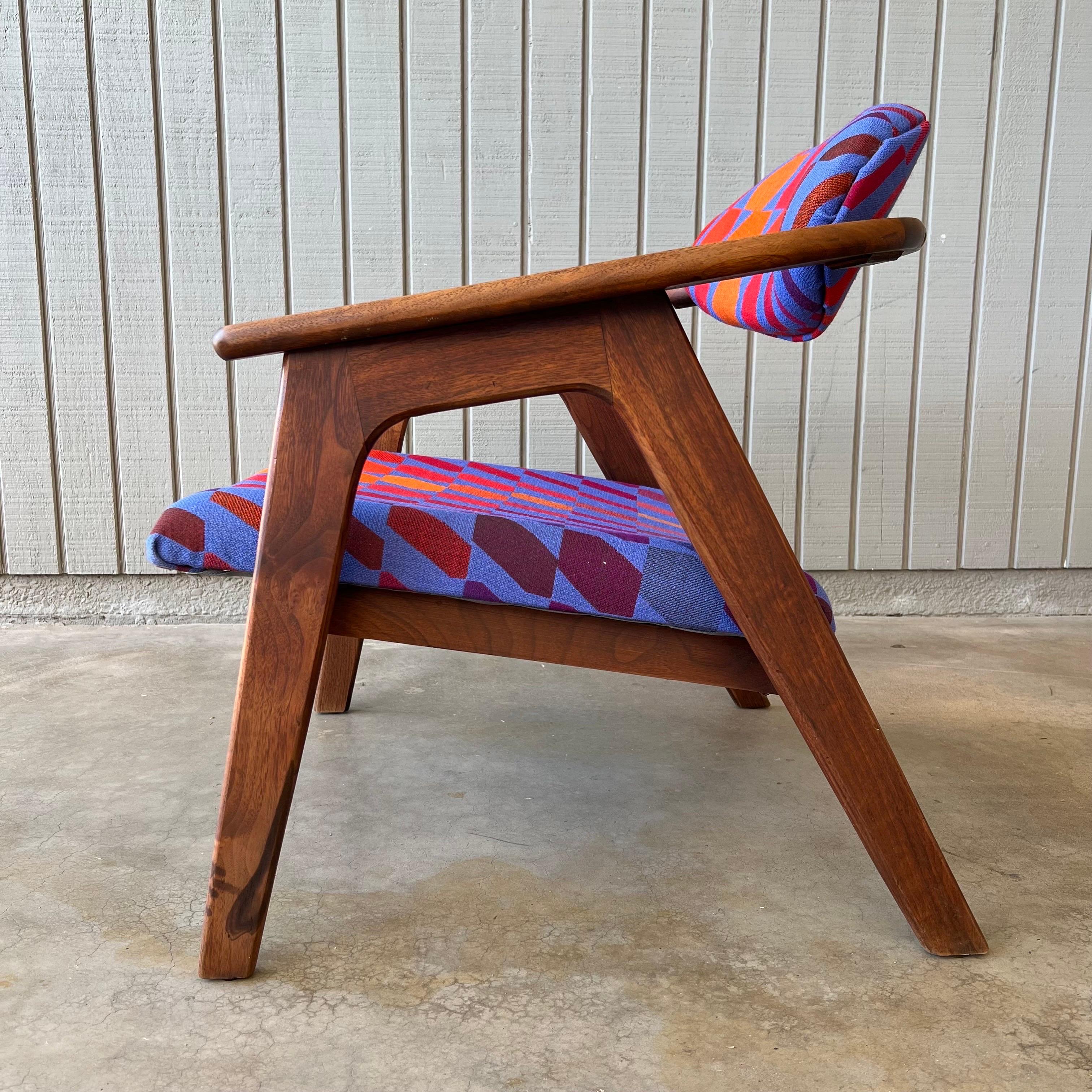 Mid-Century Modern Adrian Pearsall 916-CC Captain Chair for Craft Associates For Sale 1