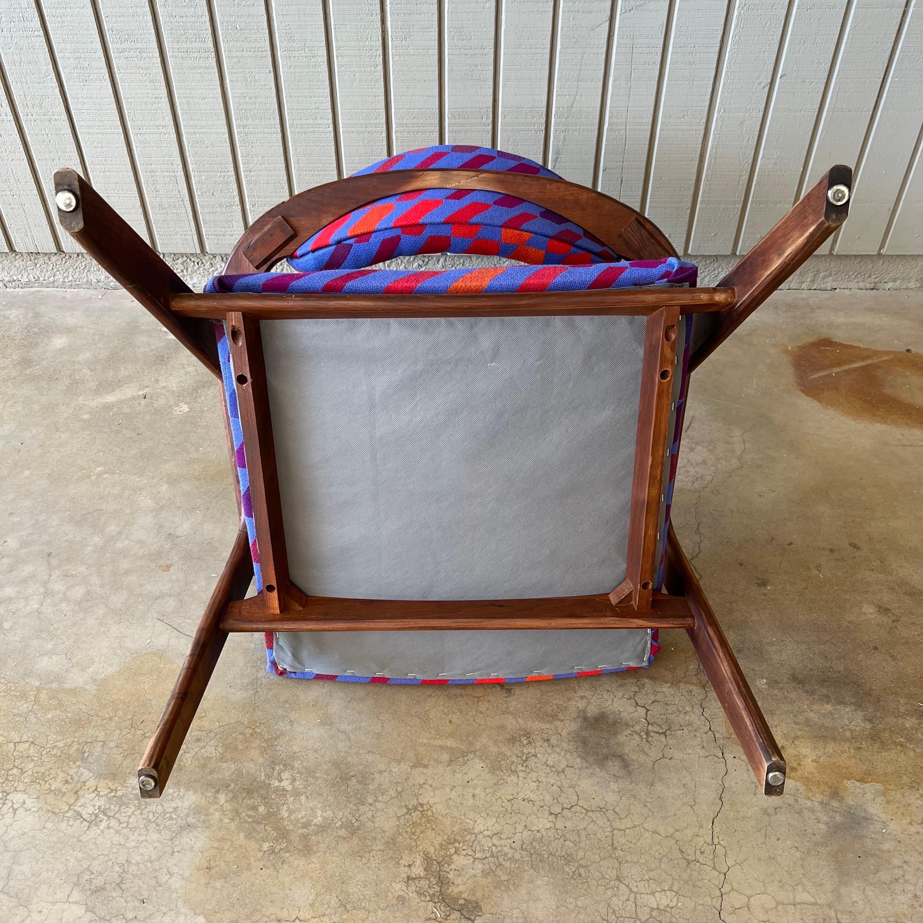 Adrian Pearsall für Craft Associates: Kapitänsstuhl 916-CC, Moderne der Mitte des Jahrhunderts im Angebot 6