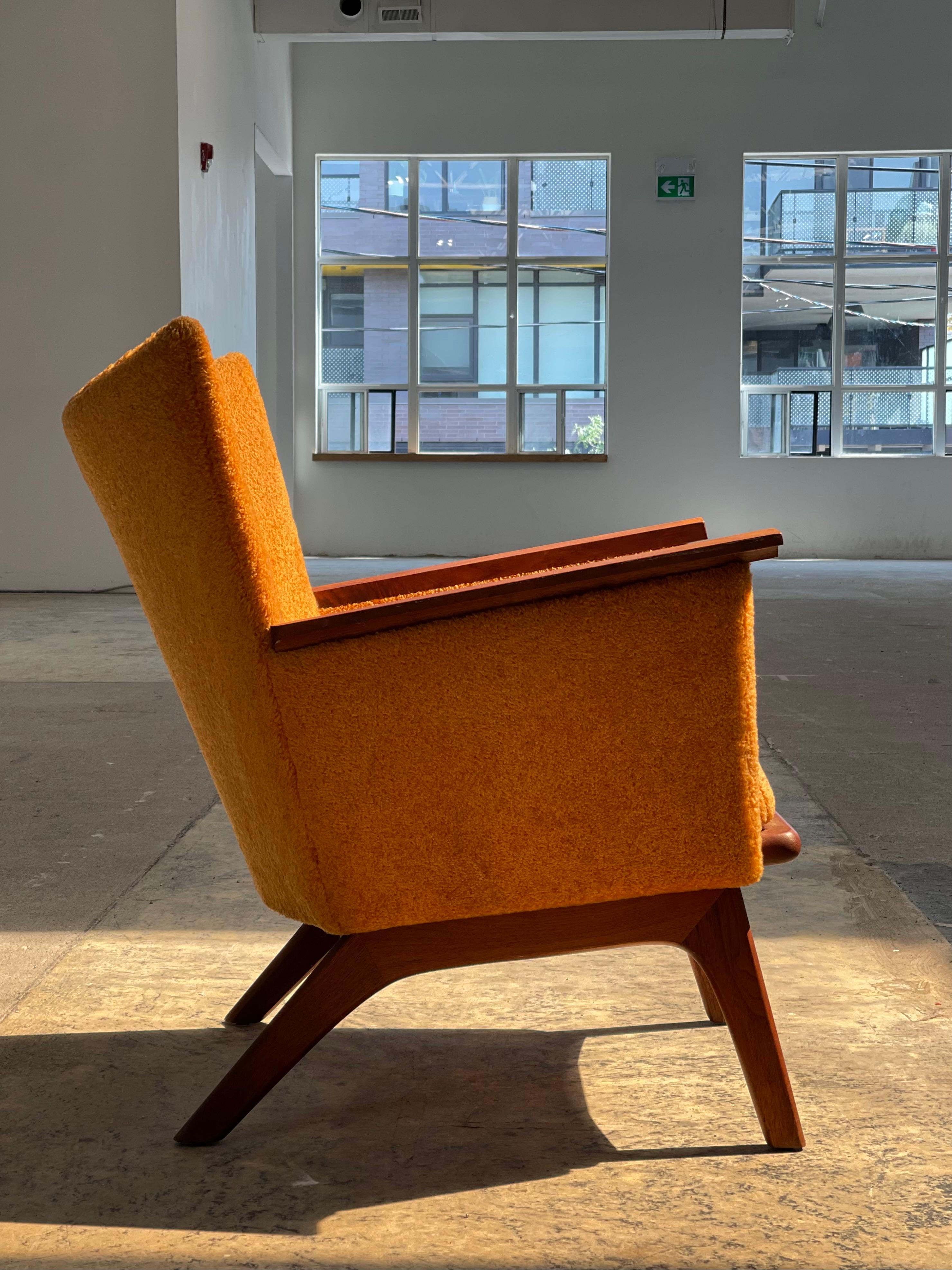 North American Mid-Century Modern Adrian Pearsall Arm Chair For Sale