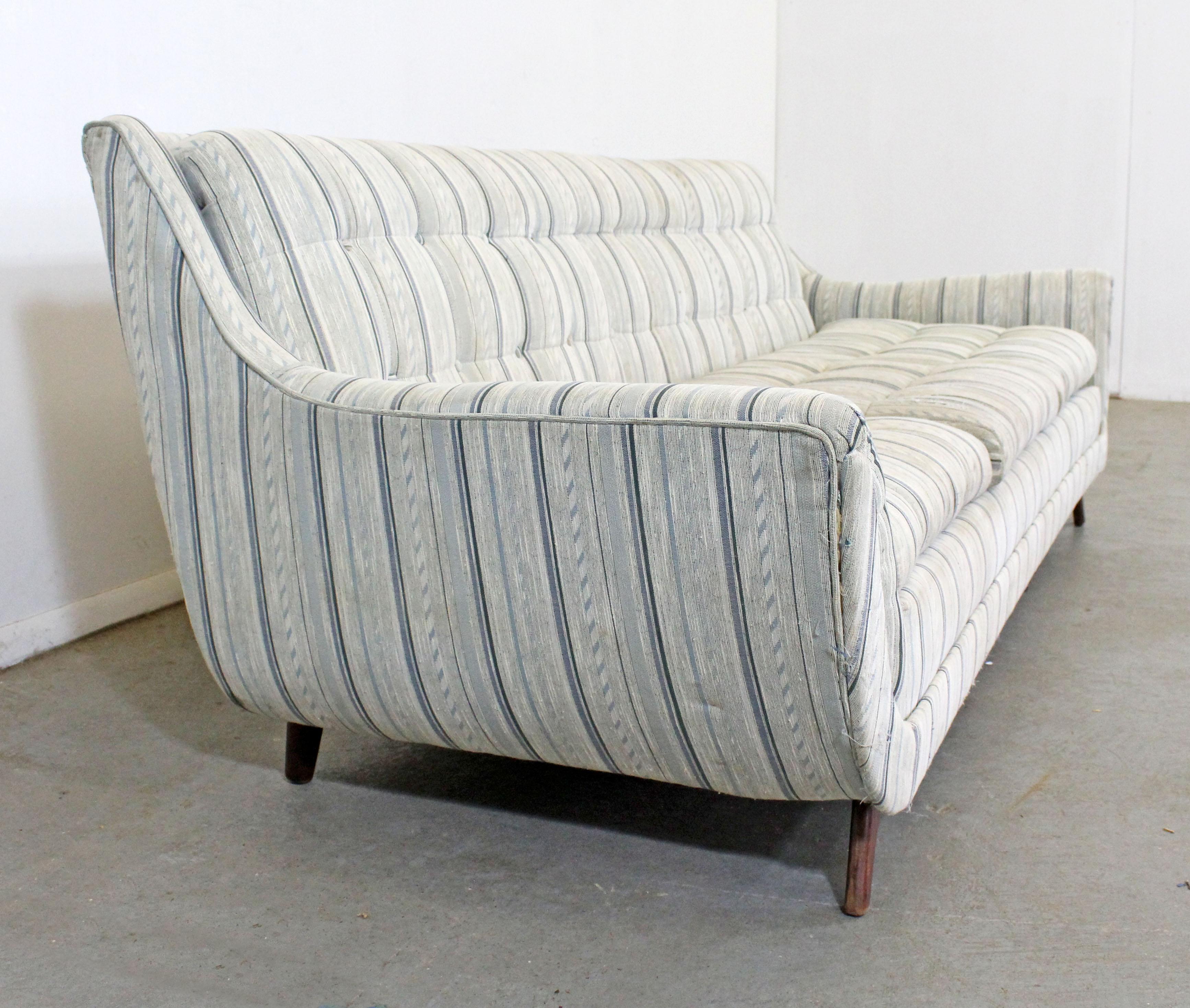 American Mid-Century Modern Adrian Pearsall Style Prestige Sofa For Sale
