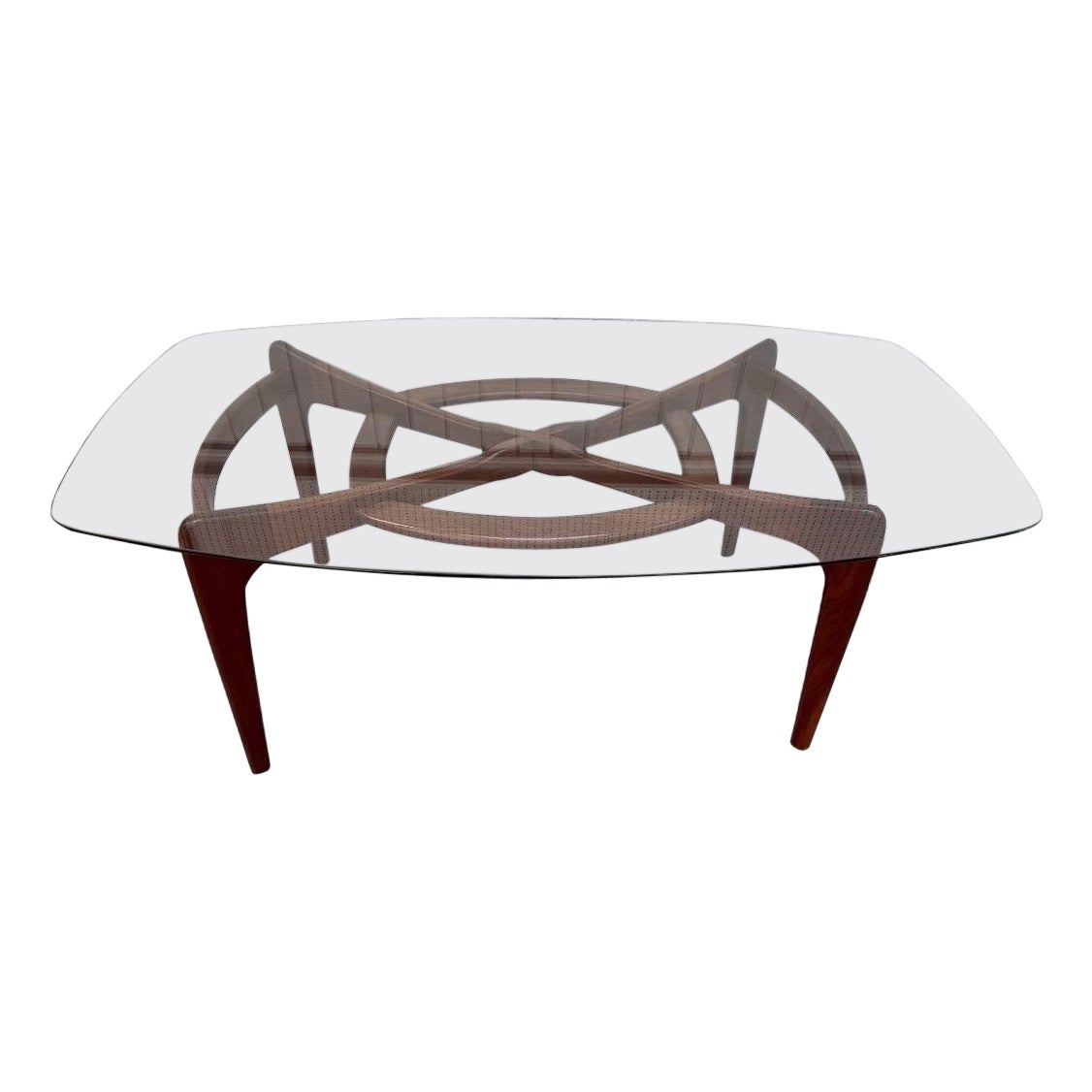 Mid-Century Modern Adrian Pearsall Compass Dining Table