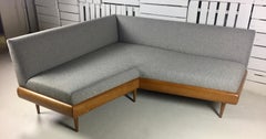 Mid-Century Modern Adrian Pearsall Craft Associates Boomerang Grey Sofa 1700-S