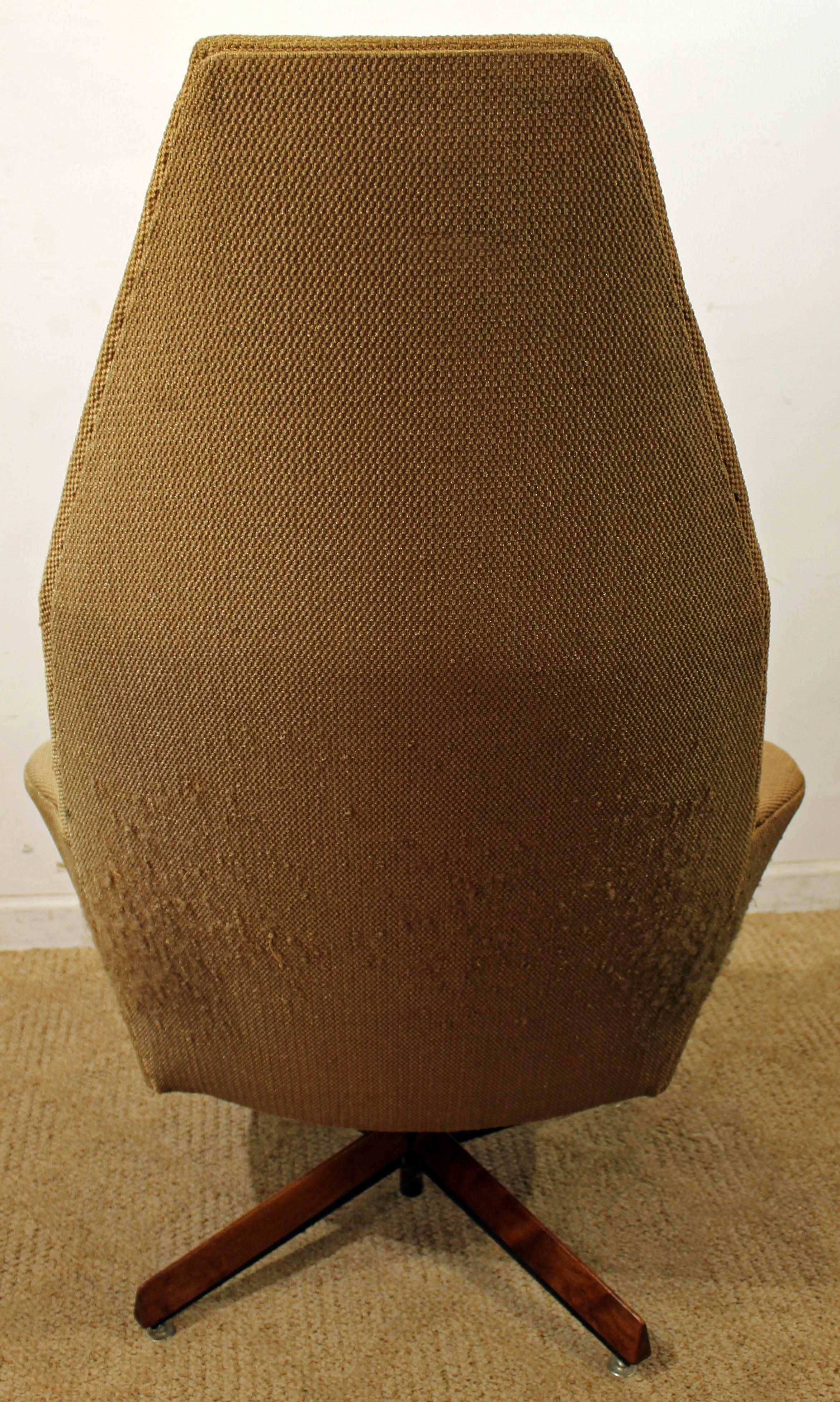 Mid-20th Century Mid-Century Modern Adrian Pearsall Craft Associates Lounge Chair & Ottoman 2174C