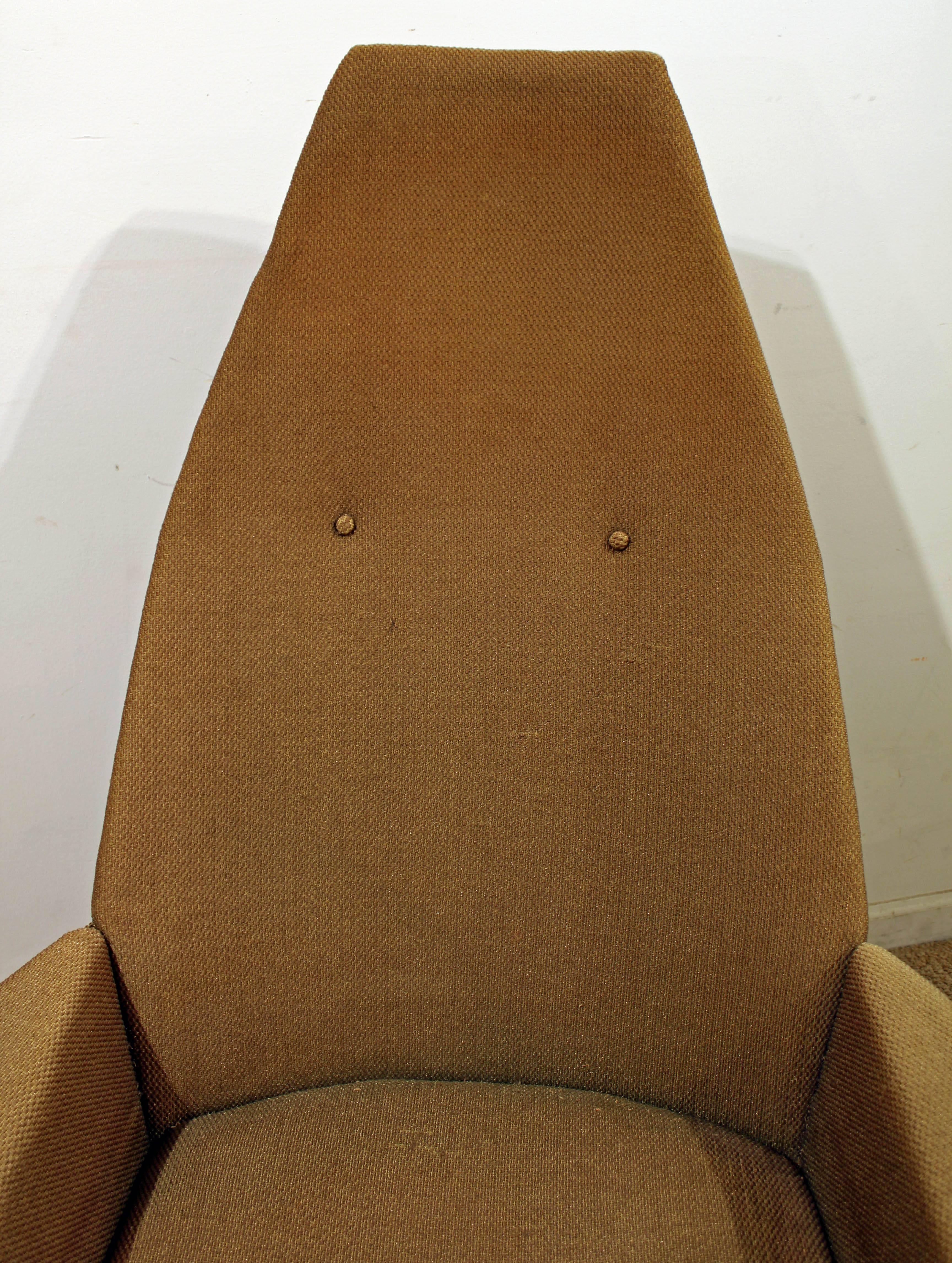 Mid-Century Modern Adrian Pearsall Craft Associates Lounge Chair & Ottoman 2174C 1