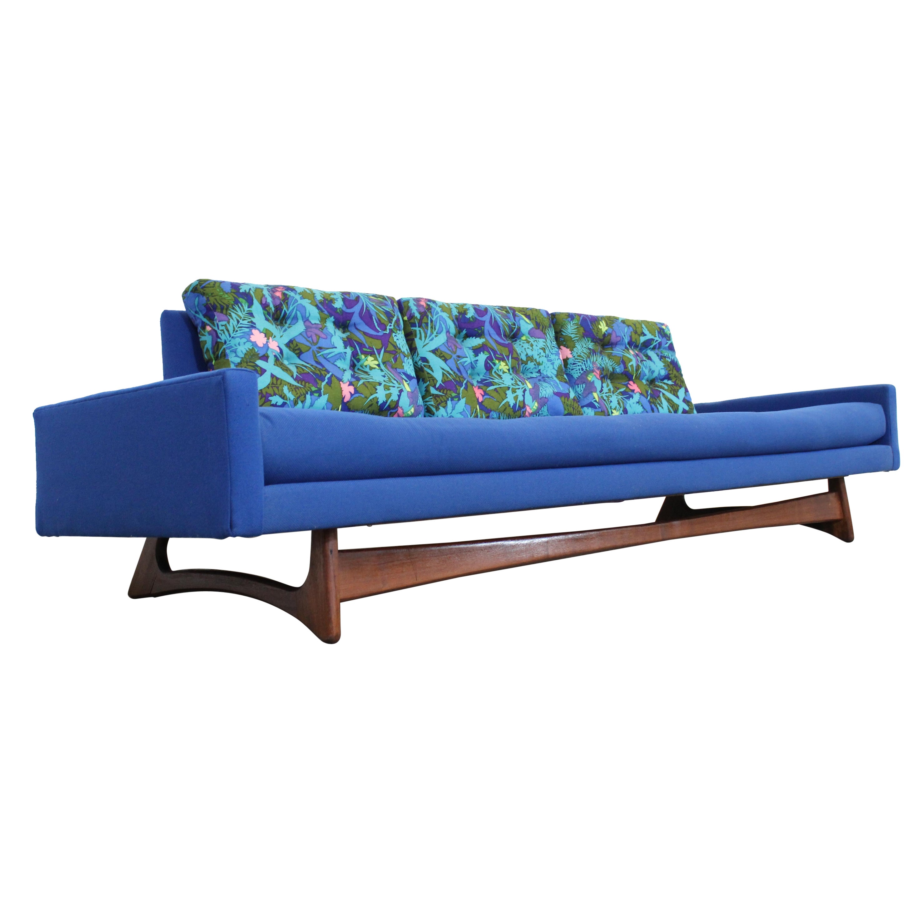 Mid-Century Modern Adrian Pearsall Craft Associates Sculpted Gondola Sofa 2408
