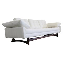 Mid-Century Modern Adrian Pearsall Craft Associates Sculpted Gondola Sofa 2408