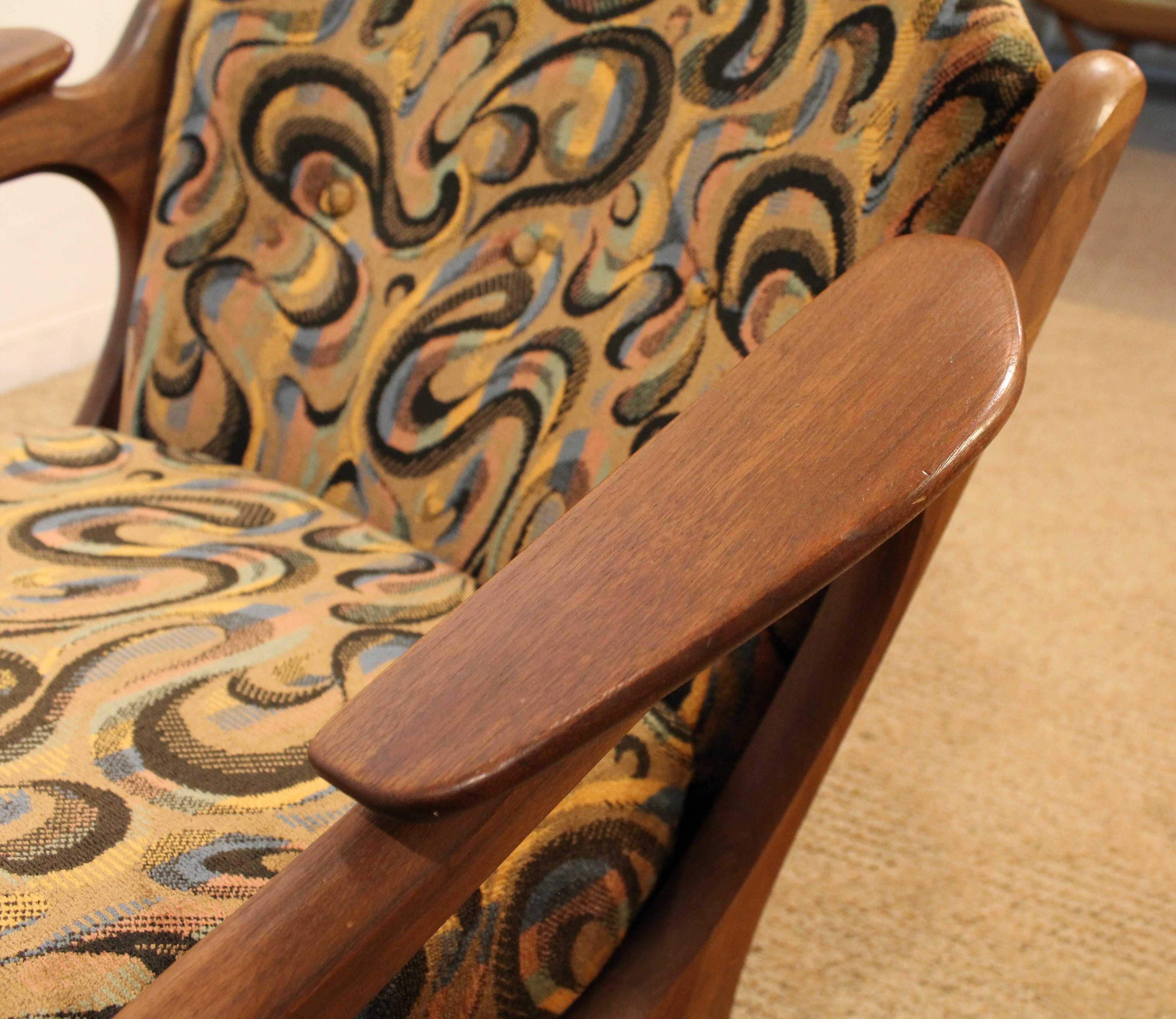 Upholstery Mid-Century Modern Adrian Pearsall for Craft Associates Lounge Chair 2249-C