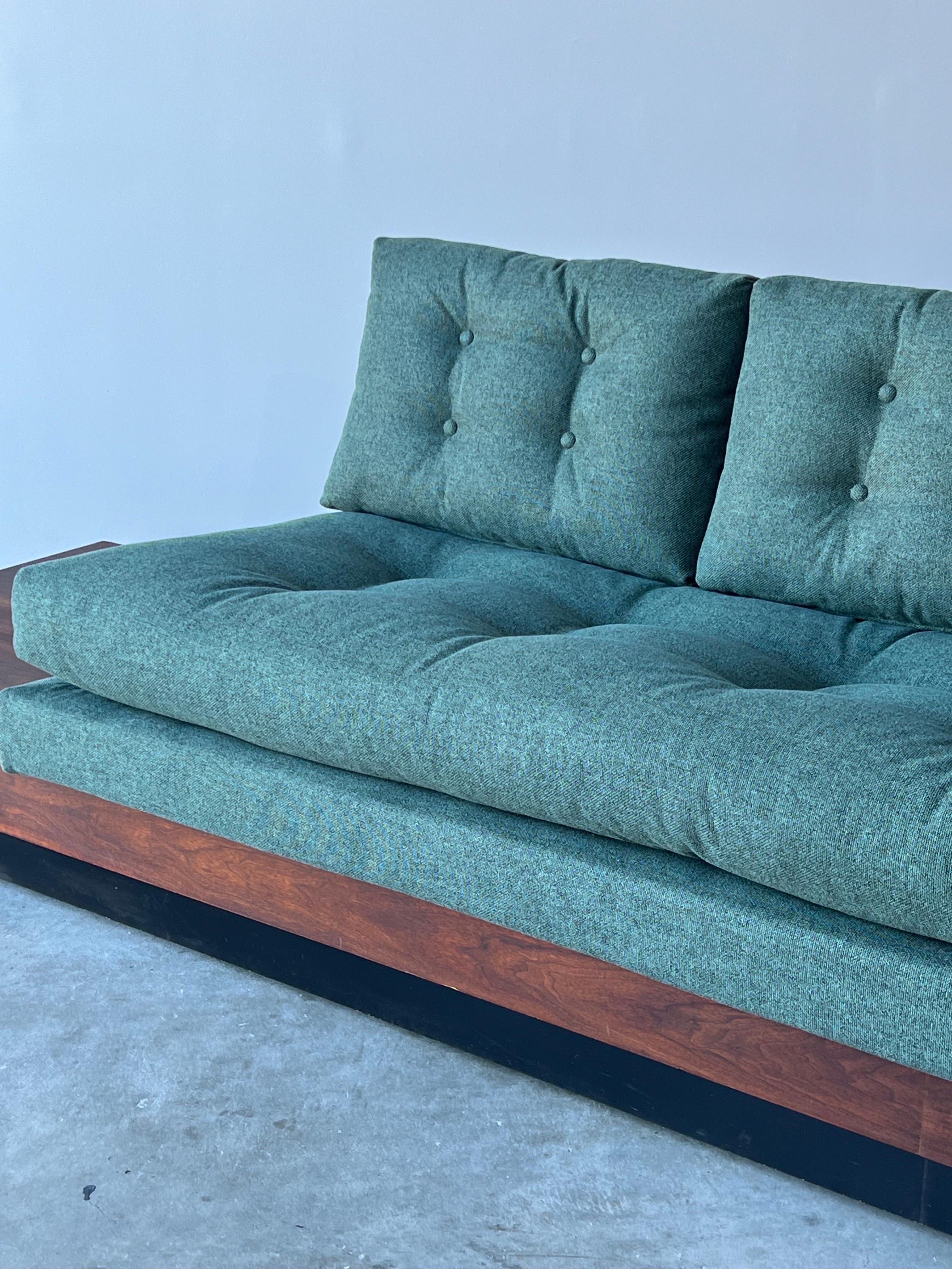 Mid-Century Modern Adrian Pearsall for Craft Associates Platform Sectional Sofa 4