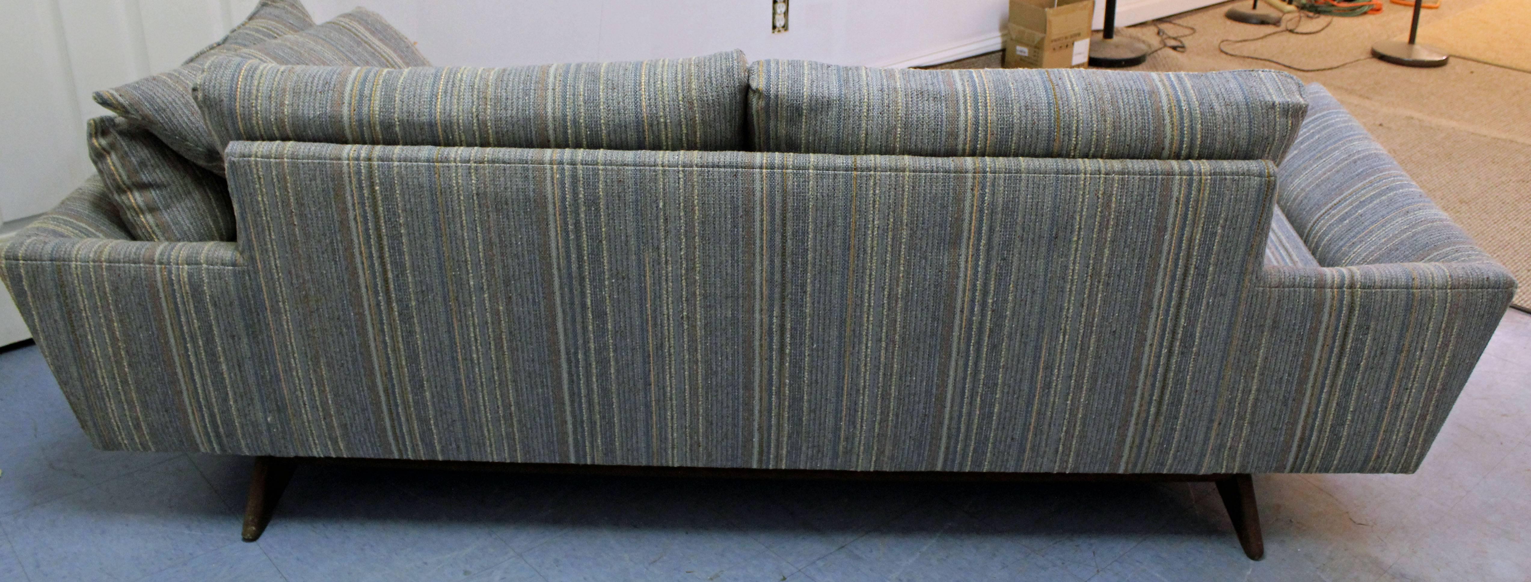 Upholstery Mid-Century Modern Adrian Pearsall for Craft Associates Sofa 2408