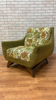 Mid Century Modern Adrian Pearsall Gondola Sofa and Lounge Chair - 2 Piece Set