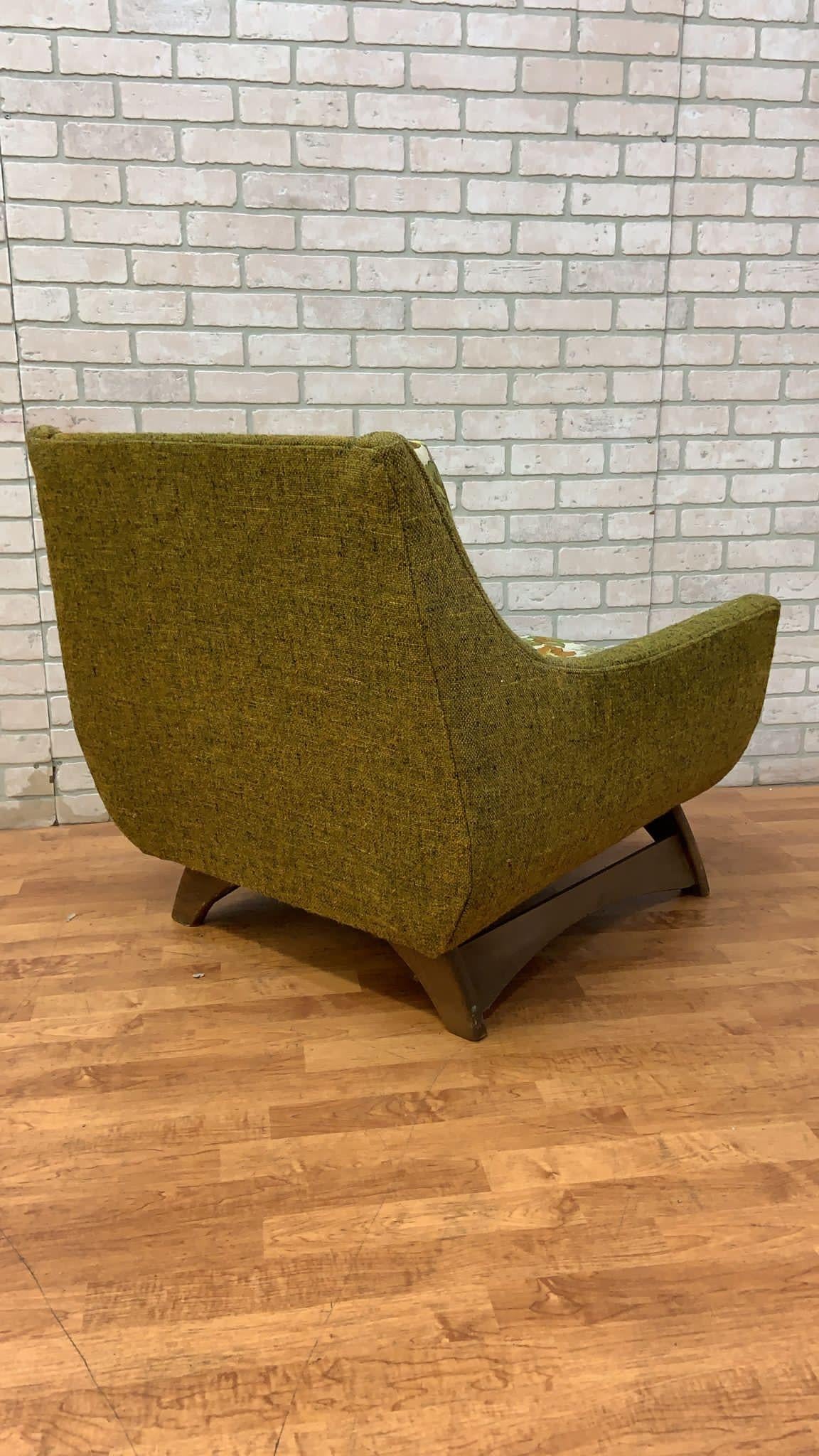 Mid-Century Modern Mid Century Modern Adrian Pearsall Gondola Sofa and Lounge Chair - 2 Piece Set