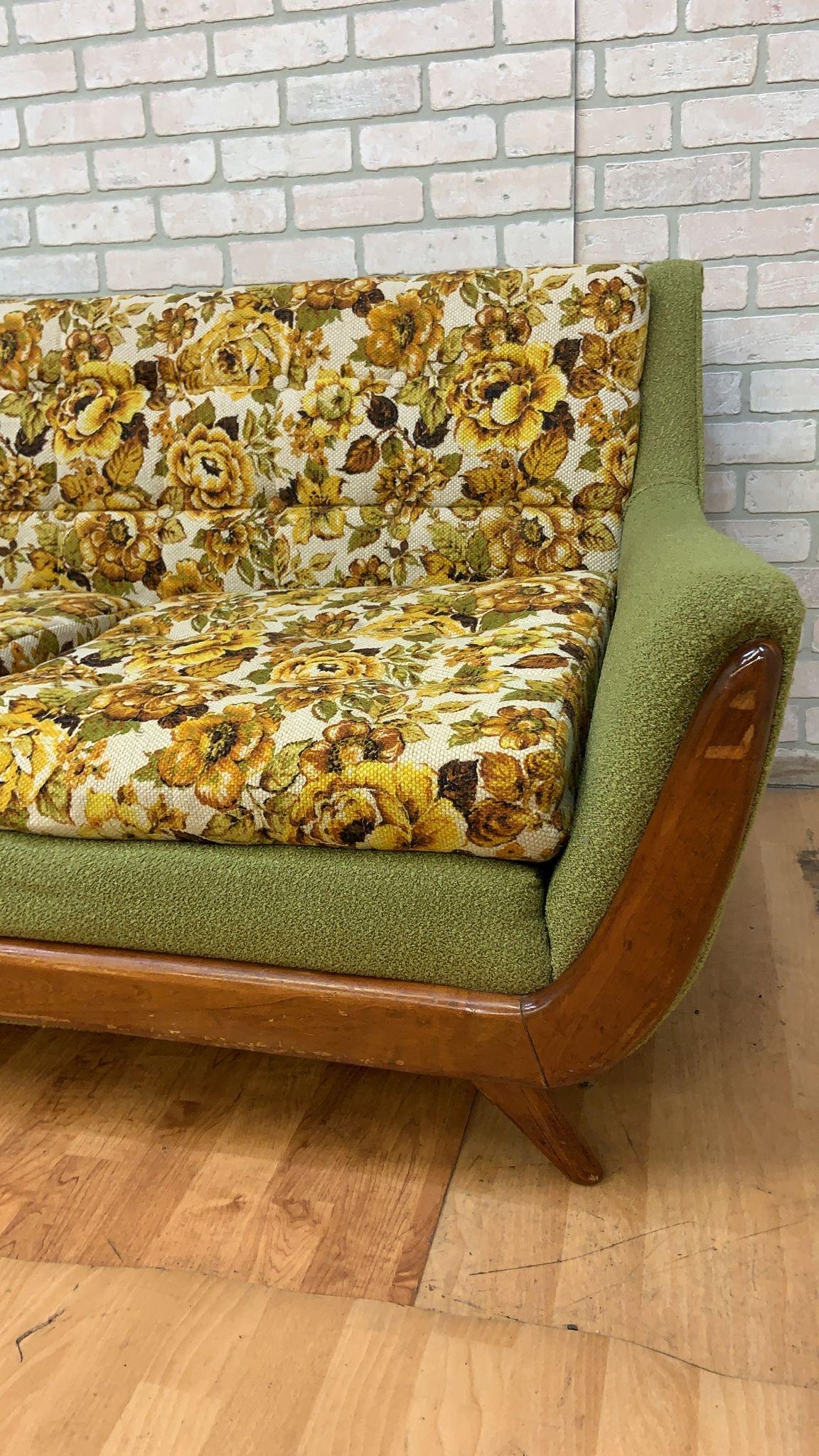 Mid-20th Century Mid Century Modern Adrian Pearsall Gondola Sofa and Lounge Chair - 2 Piece Set