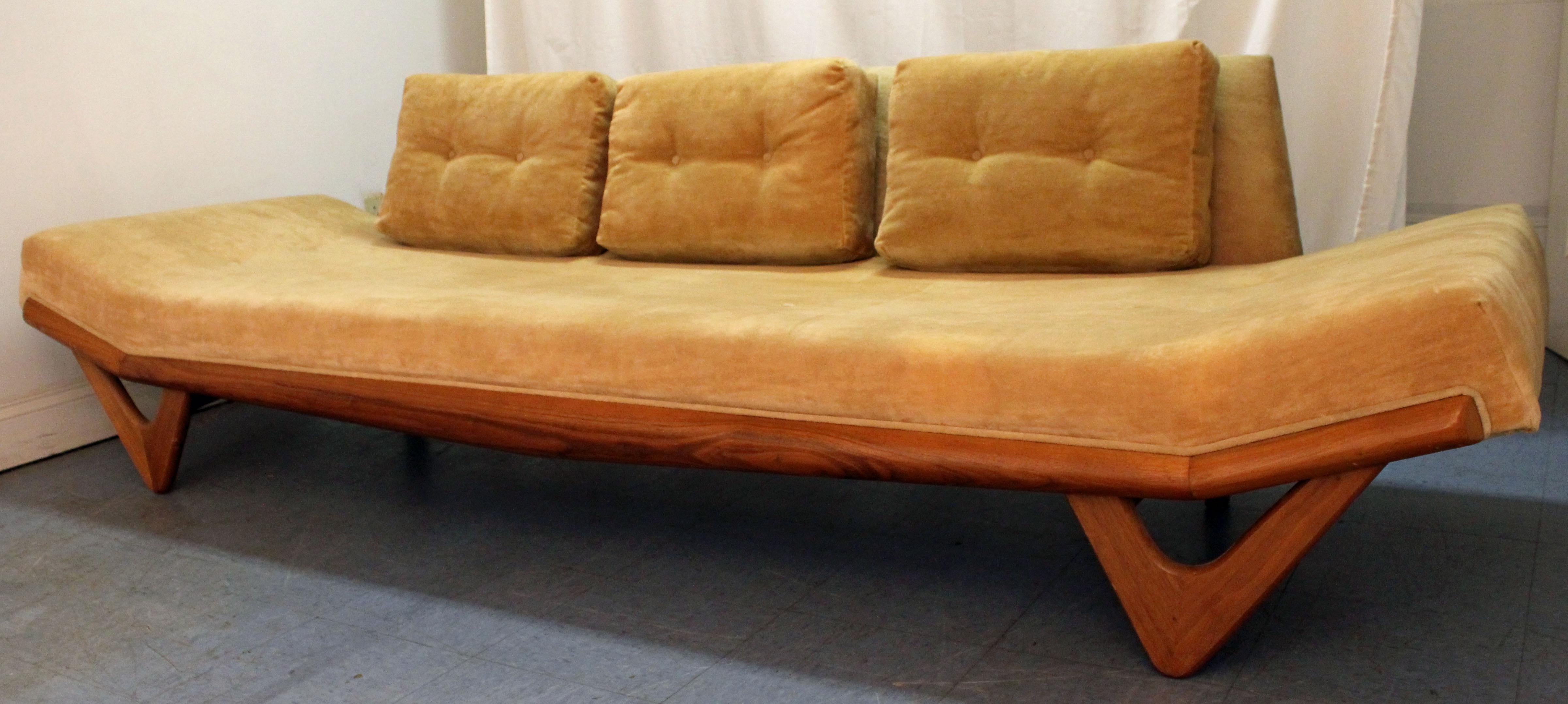 mid century gondola sofa
