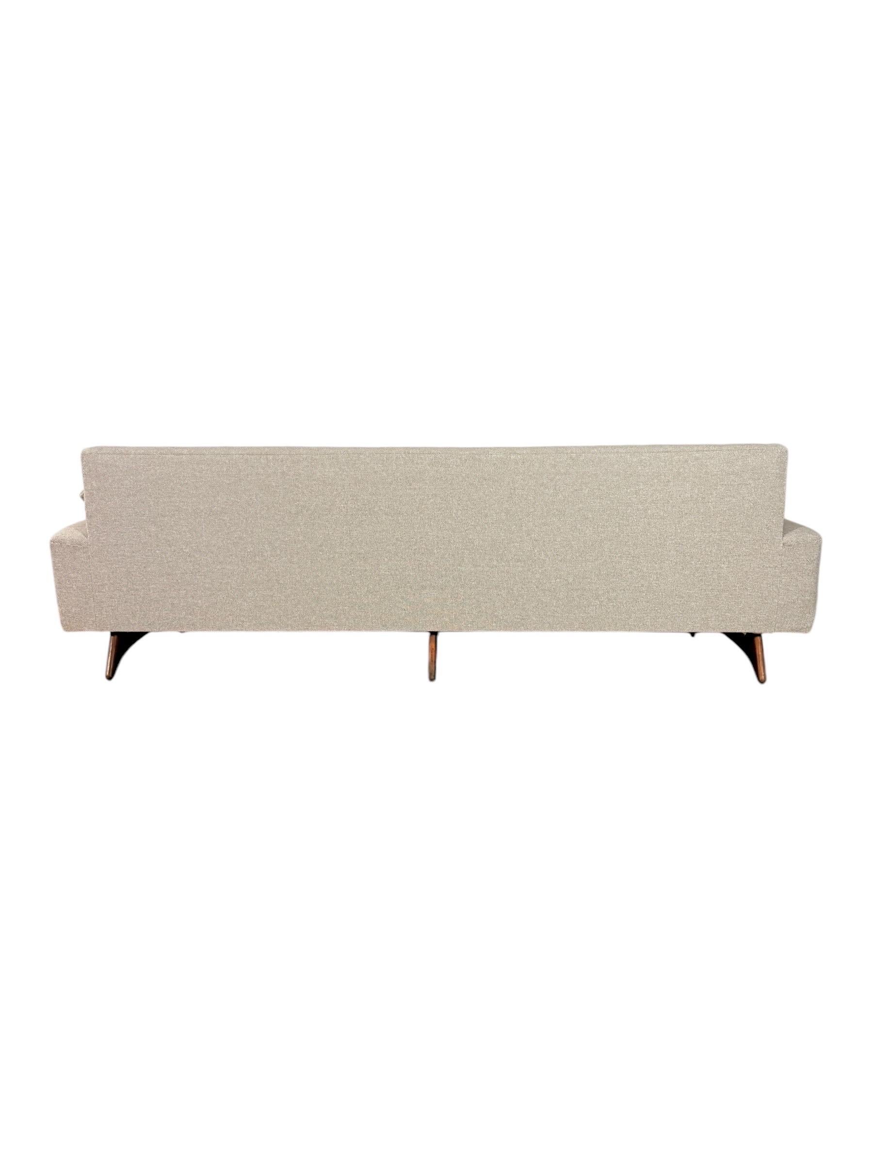 American Mid-Century Modern Adrian Pearsall Gondola Style Sofa by Rowe Furnitures