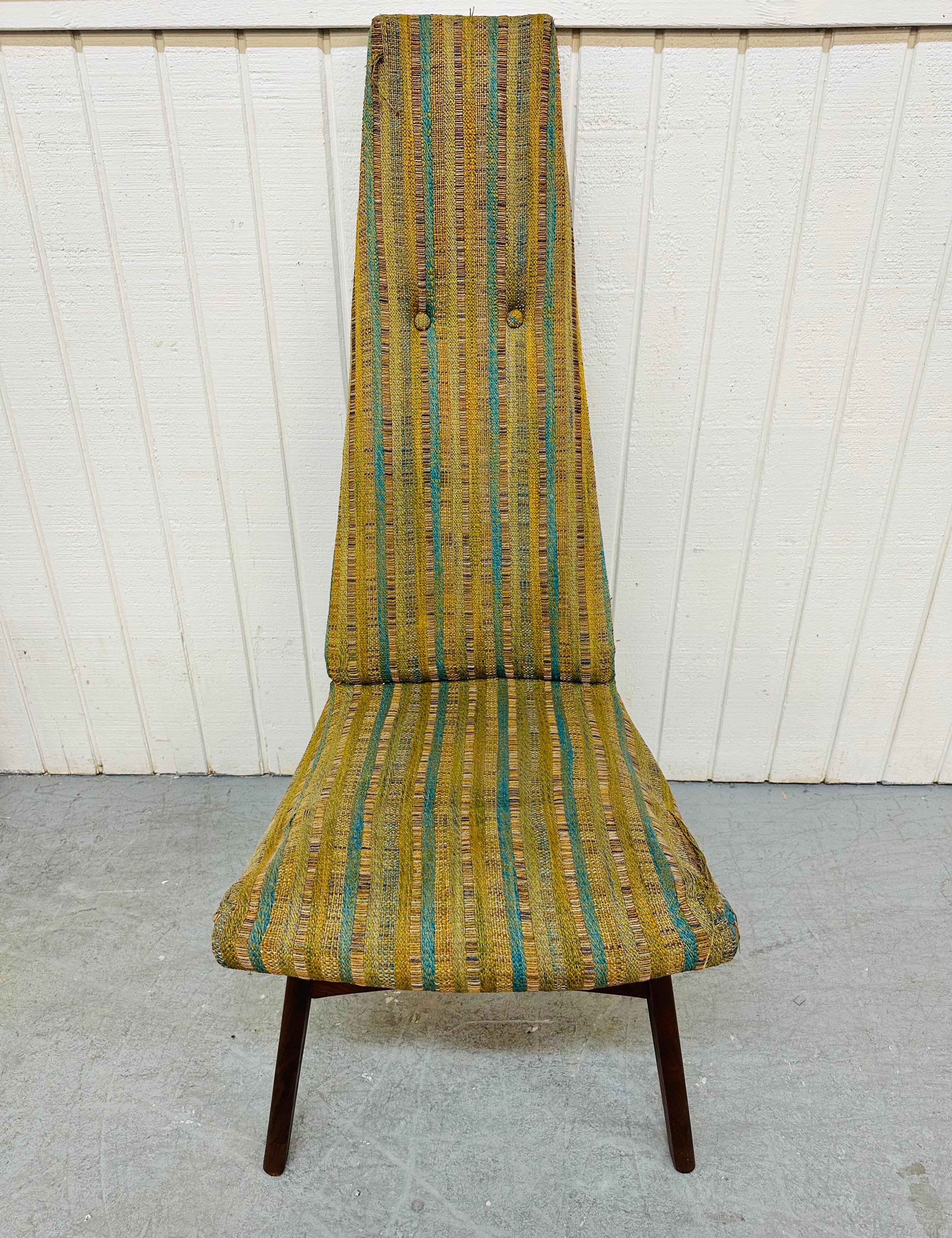 Mid-Century Modern Adrian Pearsall High-Back Dining Chairs 2