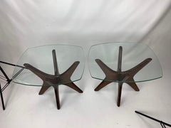 Mid-Century Modern Adrian Pearsall Jacks End Tables, a Pair
