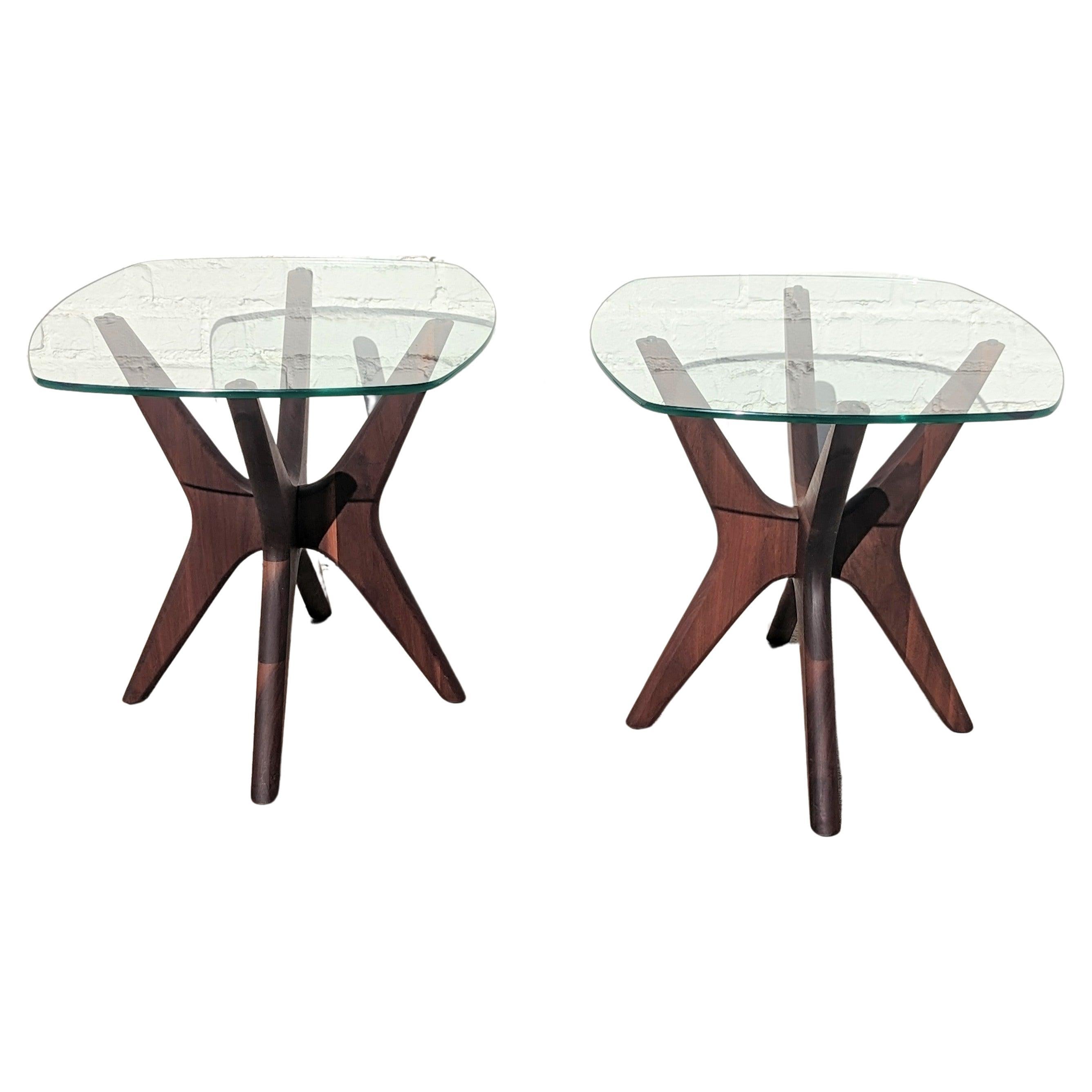 Mid Century Modern Adrian Pearsall Jacks Beistelltische