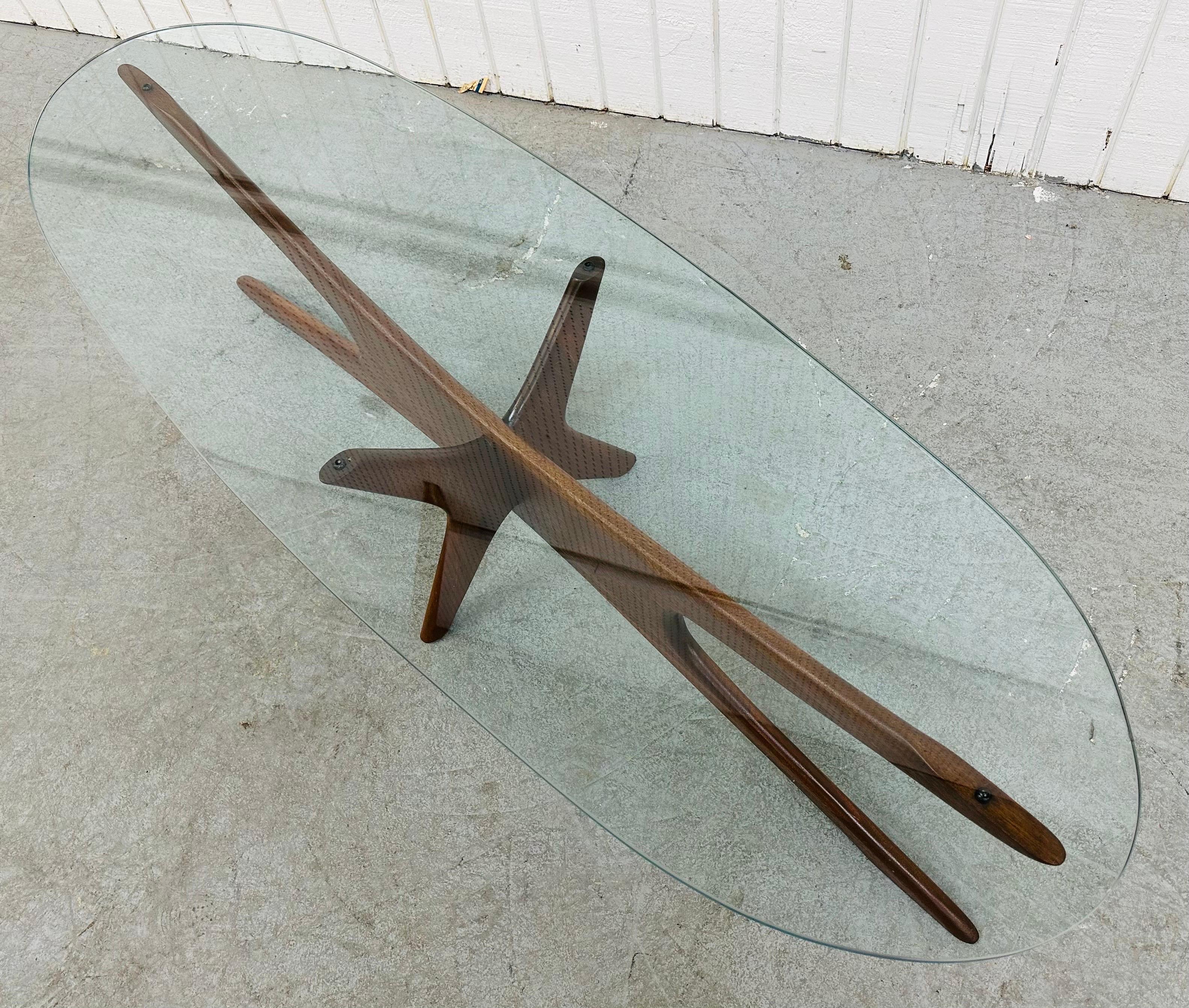 American Mid-Century Modern Adrian Pearsall Jax Walnut Coffee Table