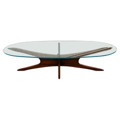 Mid-Century Modern Adrian Pearsall Jax Walnut Coffee Table