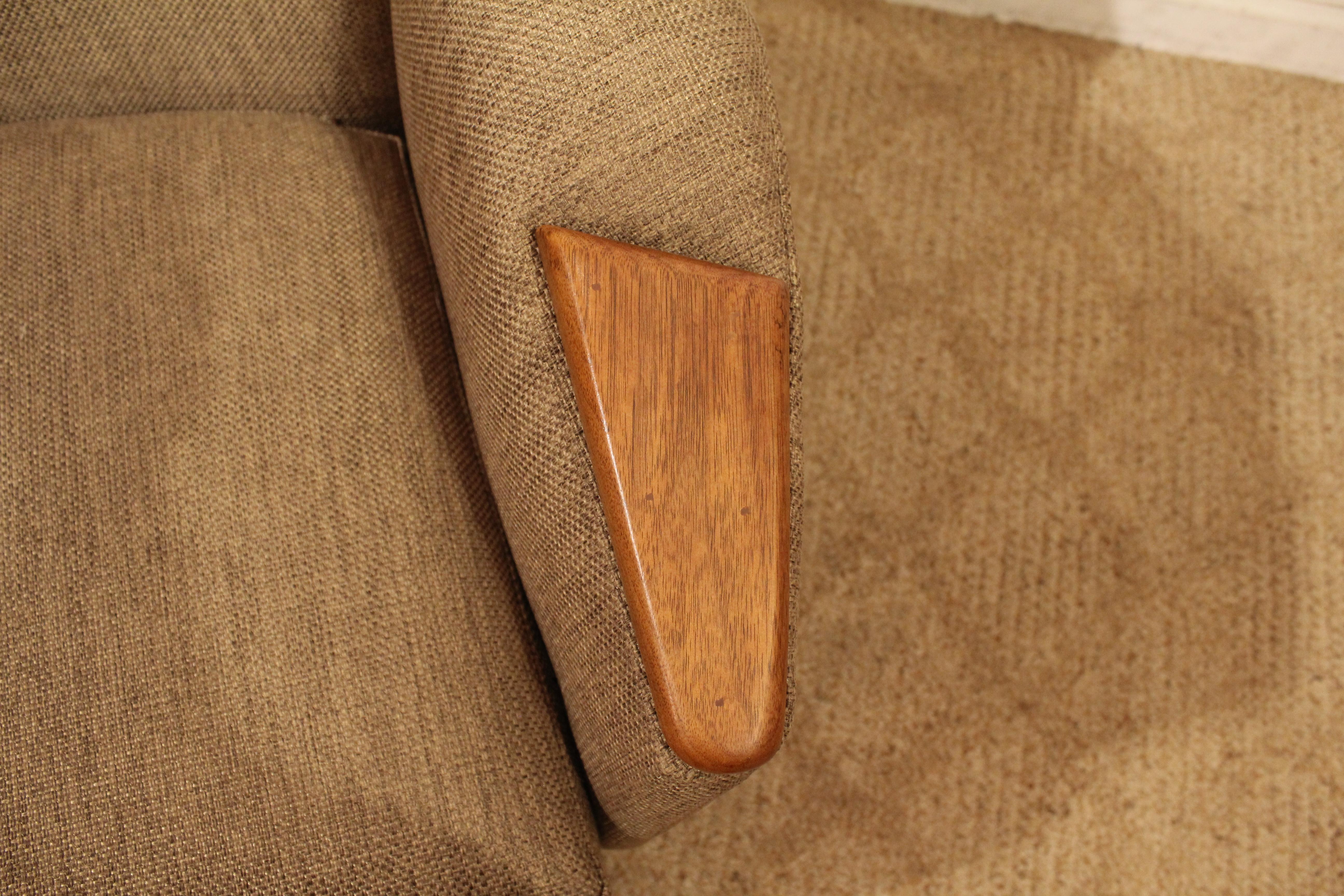 Adrian Pearsall Loungesessel und Ottomane 2174C, Moderne der Mitte des Jahrhunderts 3