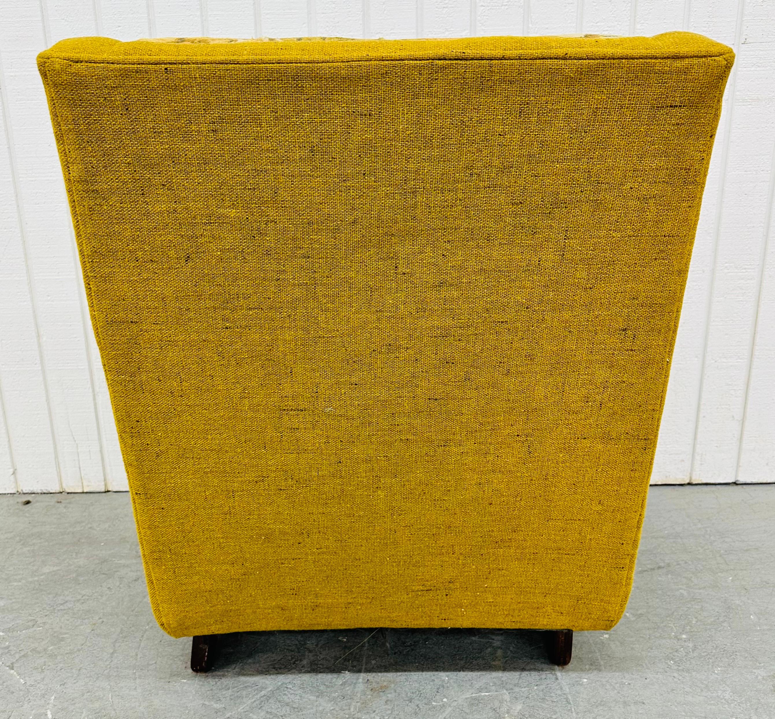 Mid-Century Modern Adrian Pearsall Lounge Chair & Ottoman For Sale 1