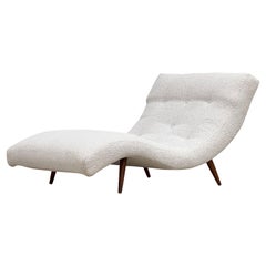 Chaise Wave Adrian Pearsall modèle 108-C, moderne du milieu du siècle dernier