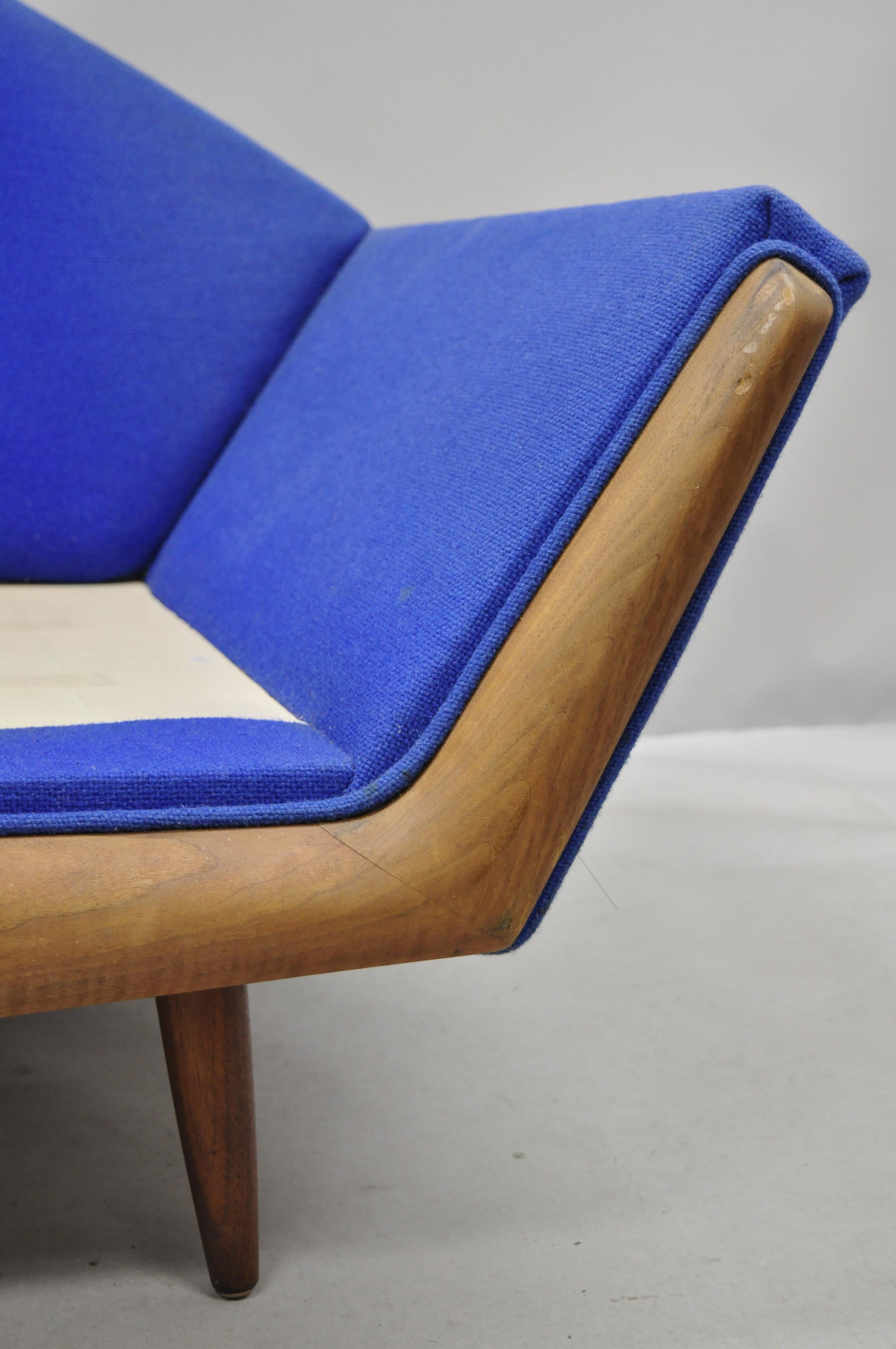 20th Century Mid-Century Modern Adrian Pearsall Oversized Sculptural Walnut Lounge Club Chair