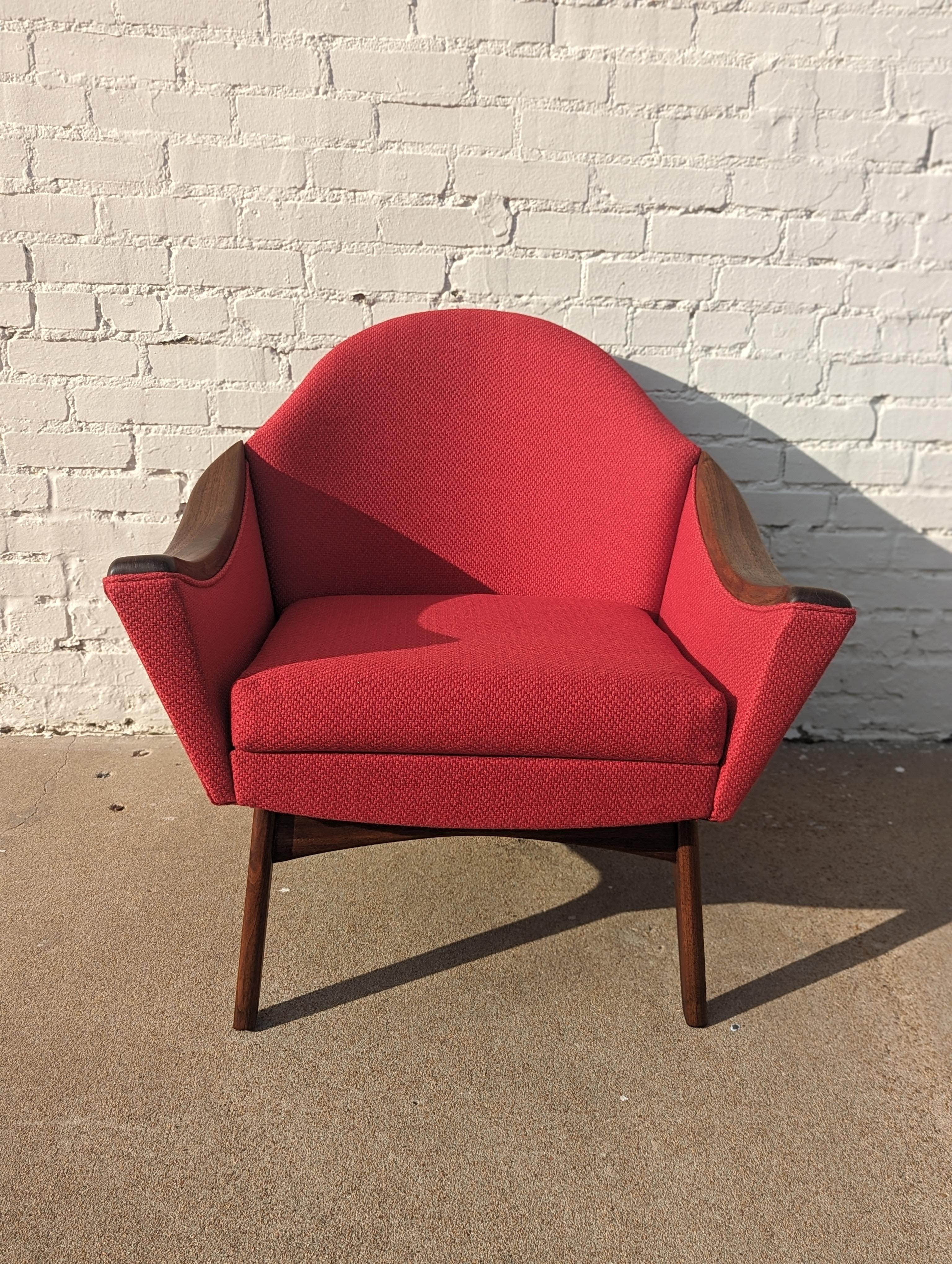 Mid Century Modern Adrian Pearsall Scoop Side Chair  For Sale 3