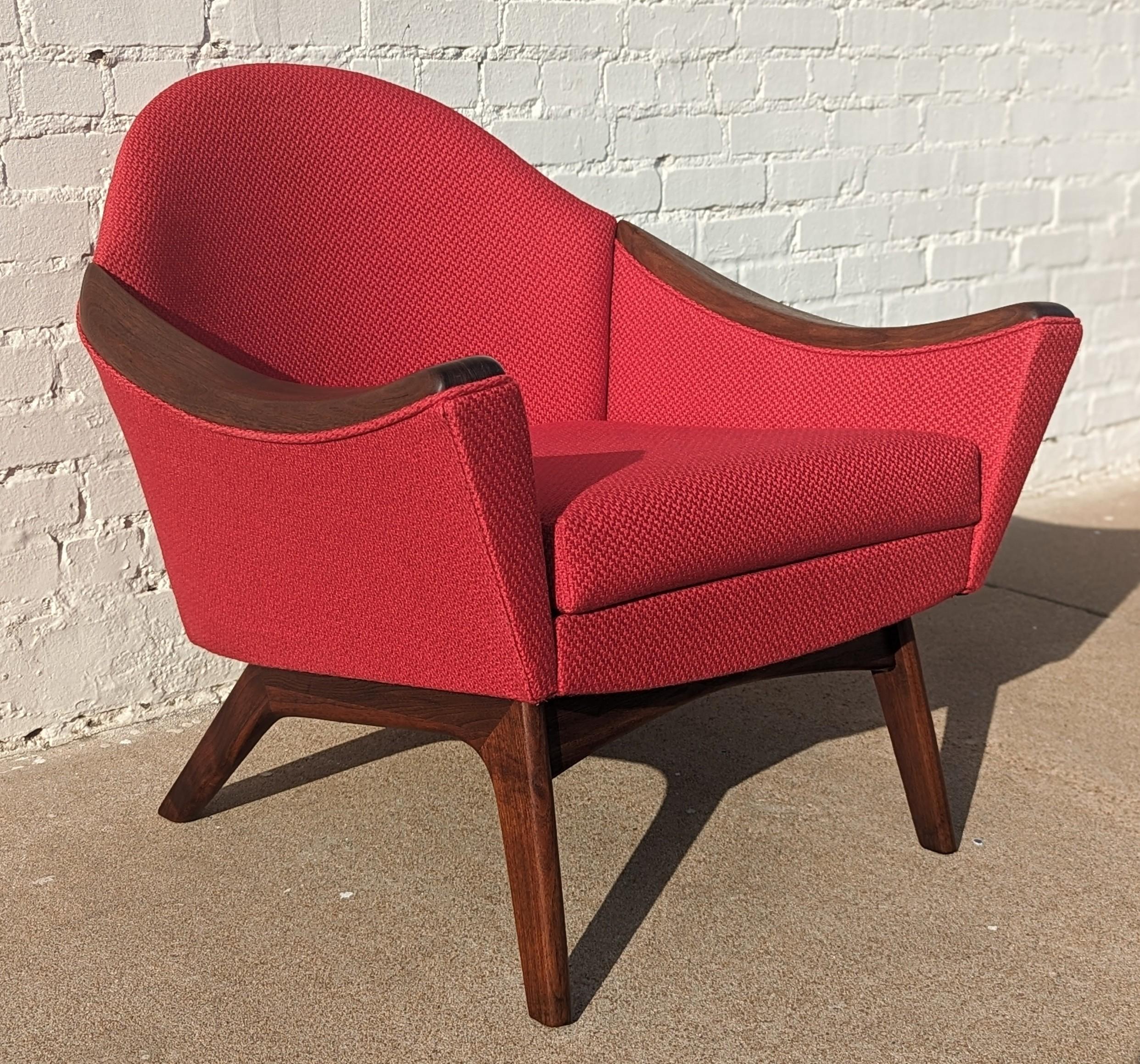 Mid Century Modern Adrian Pearsall Scoop Side Chair  im Angebot 4