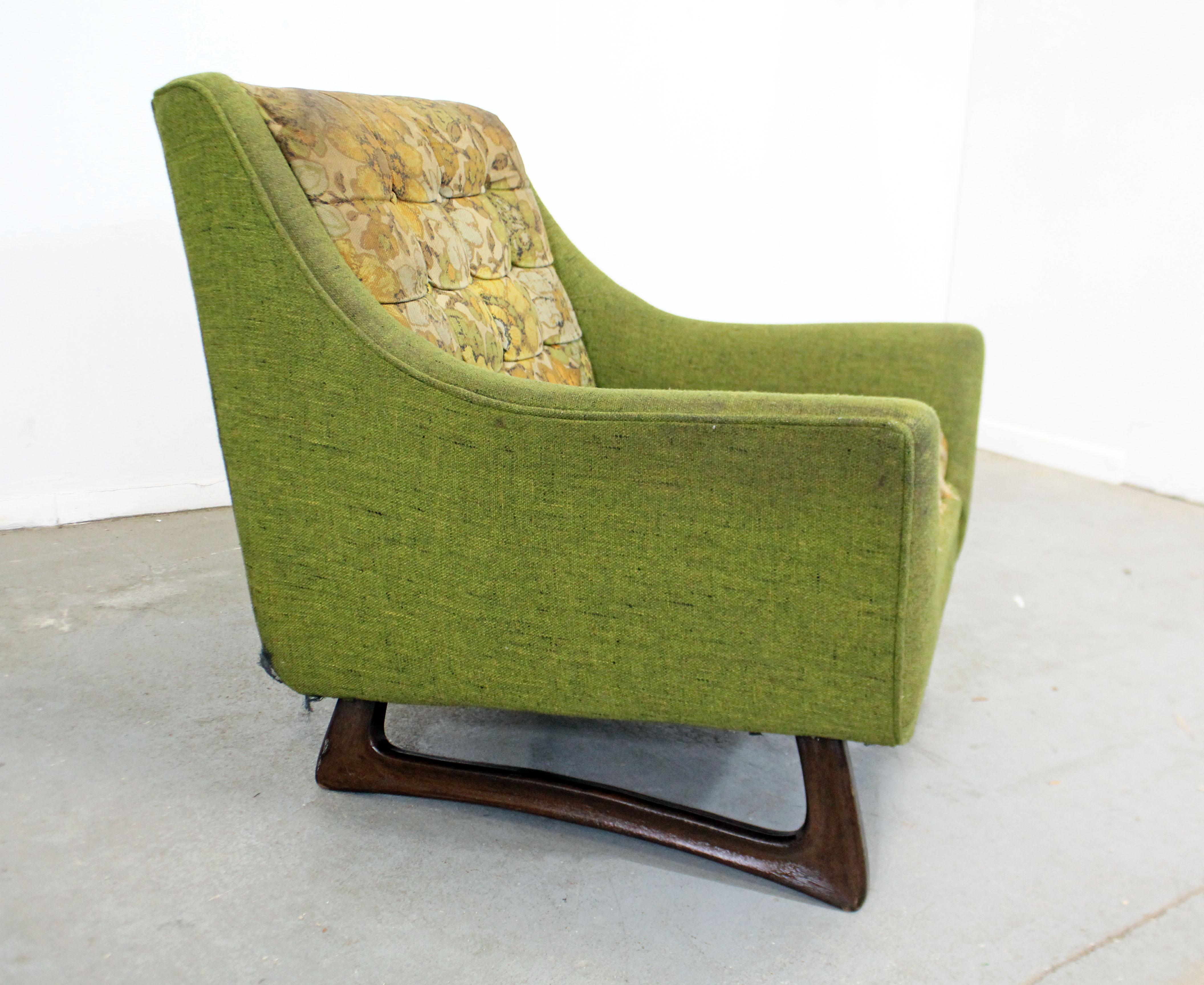 Unknown Mid-Century Modern Adrian Pearsall Sculpted Leg Lounge Chair
