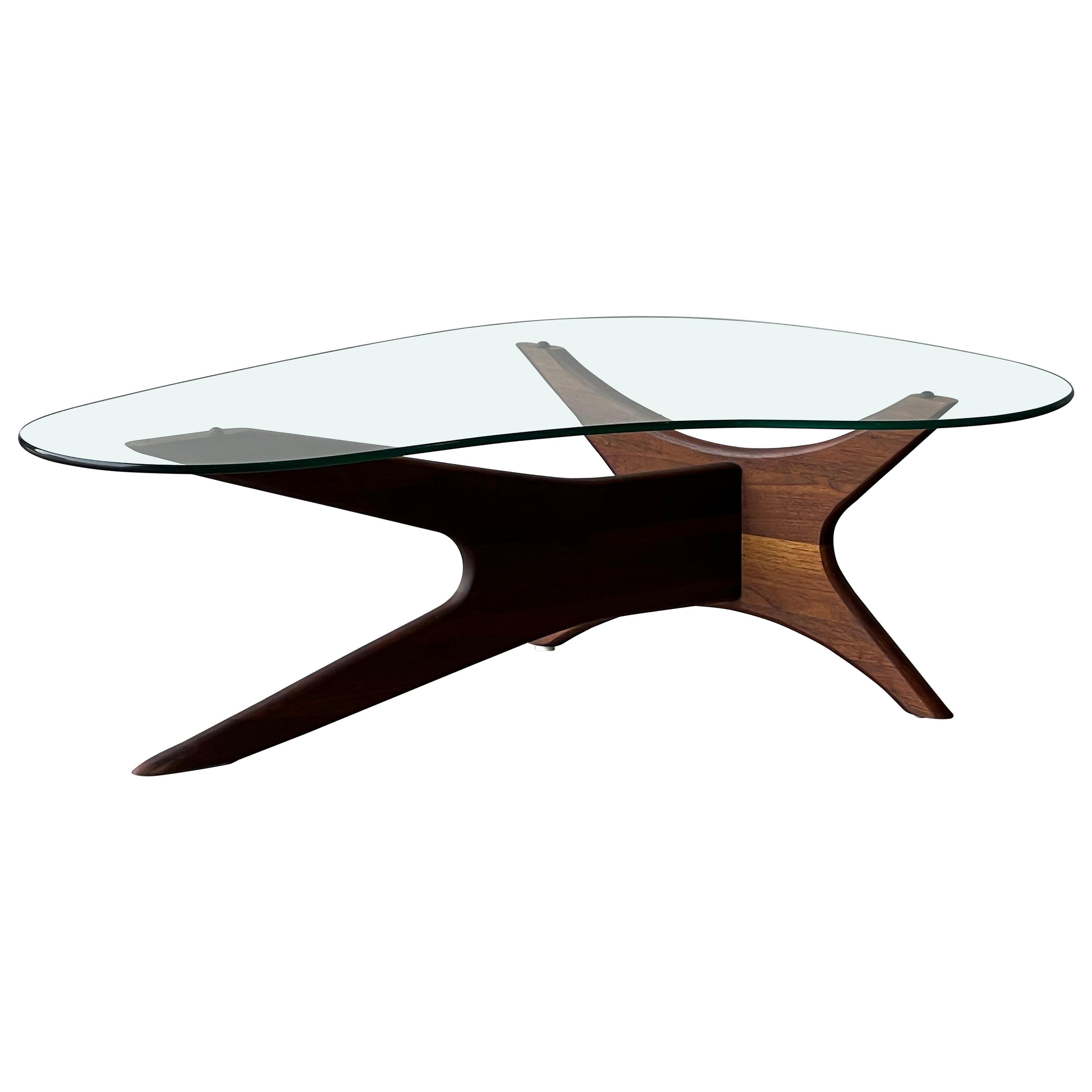 Mid-Century Modern Adrian Pearsall Sculptral Kidney Coffee Table