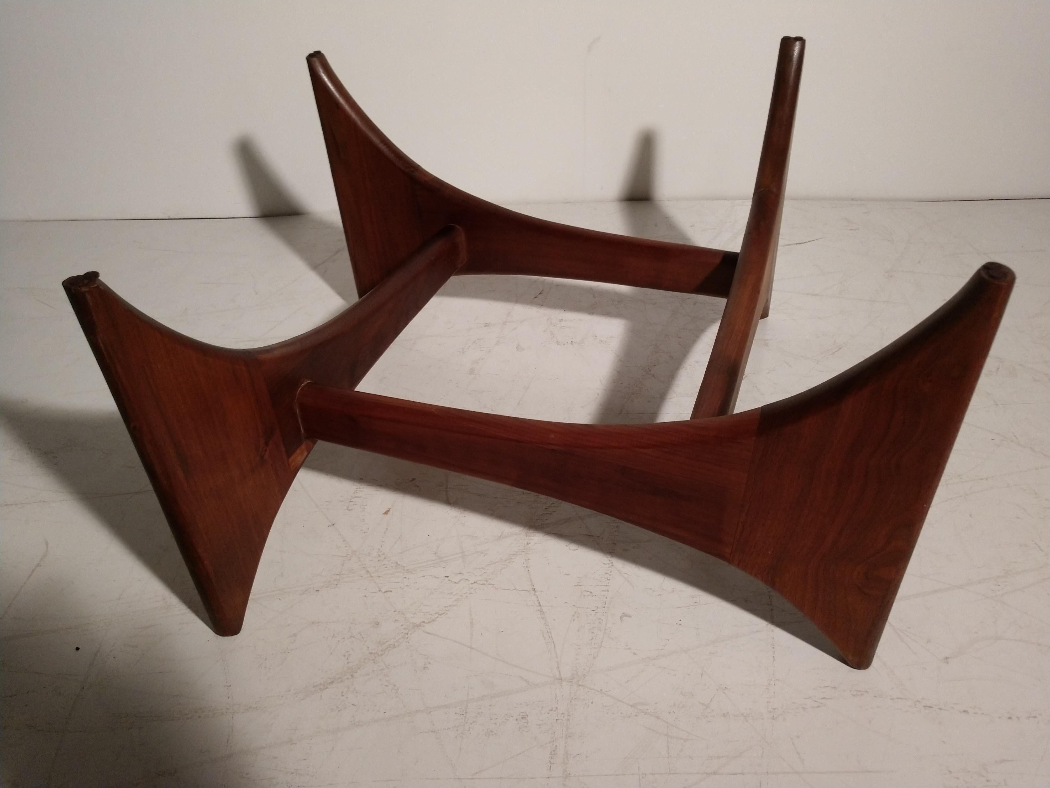 American Mid-Century Modern Adrian Pearsall Sculptural Walnut Cocktail Table