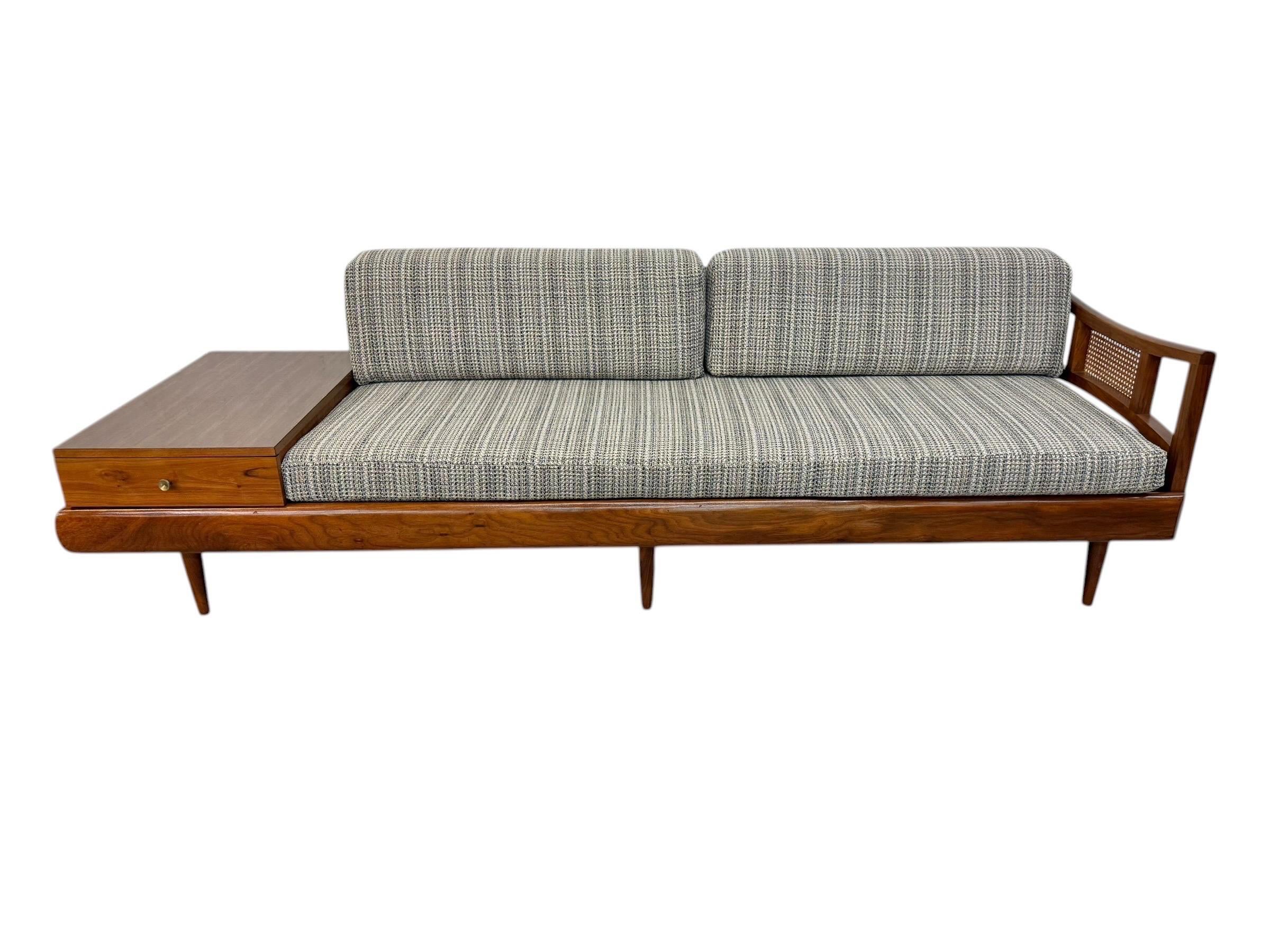 Mid-Century Modern Adrian Pearsall Sofa w/End Table