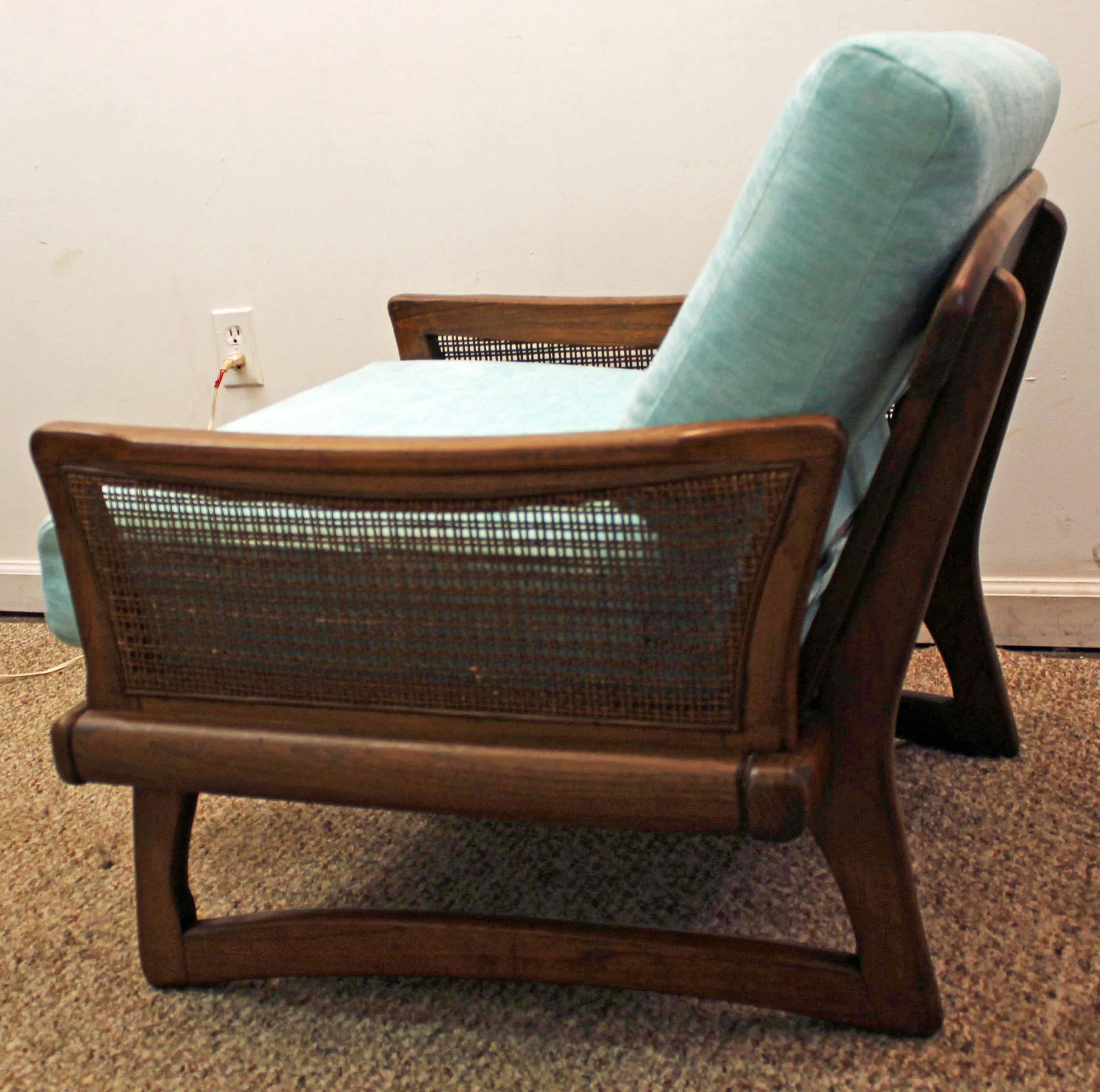 Mid-Century Modern Adrian Pearsall Style Boomerang Leg Lounge Chair In Excellent Condition In Wilmington, DE