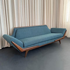 Mid-Century Modern Adrian Pearsall Style Gondola Sofa By Rowe Furniture