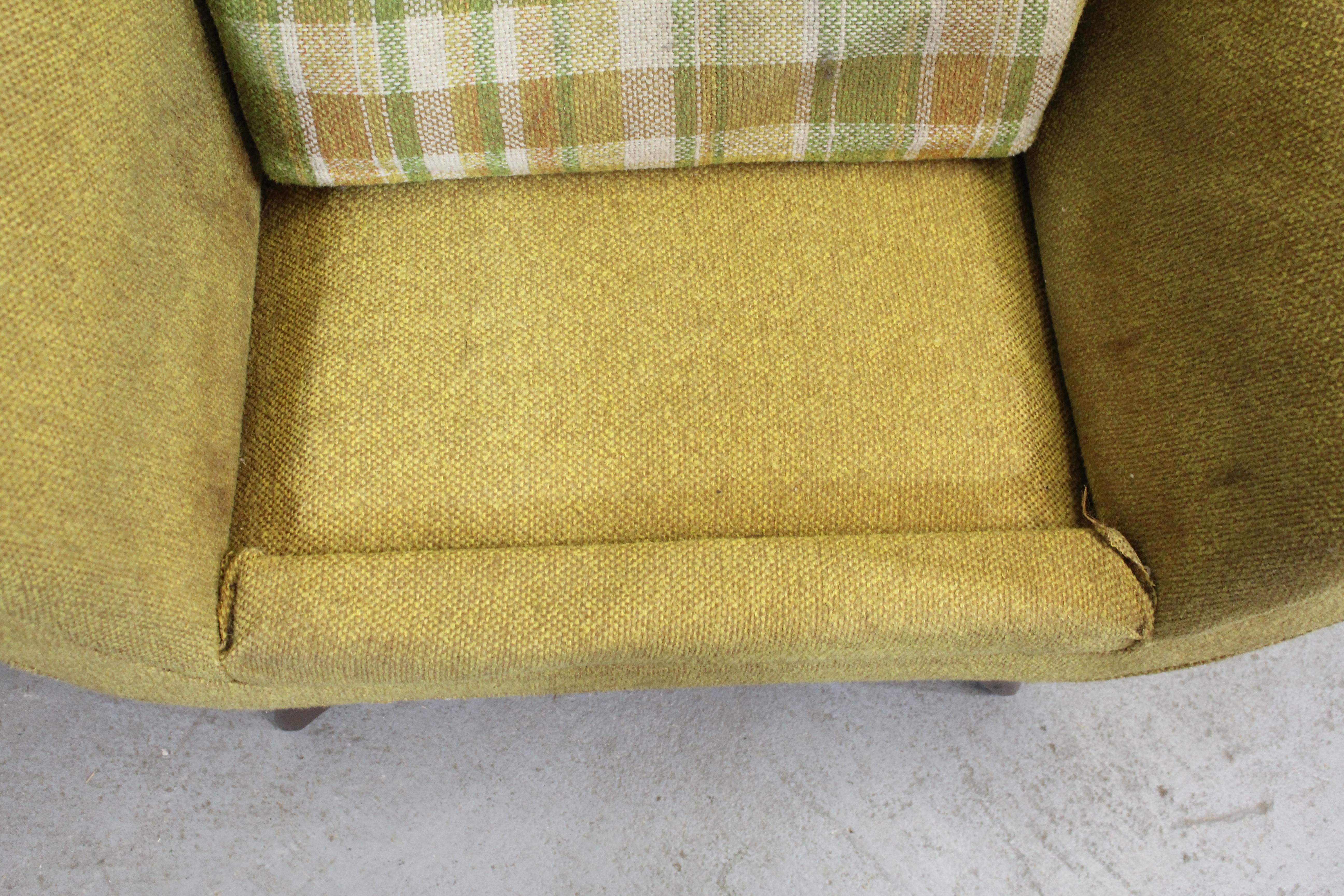 Mid-Century Modern Adrian Pearsall Style His & Her Lounge Chairs by Bassett Arm 7
