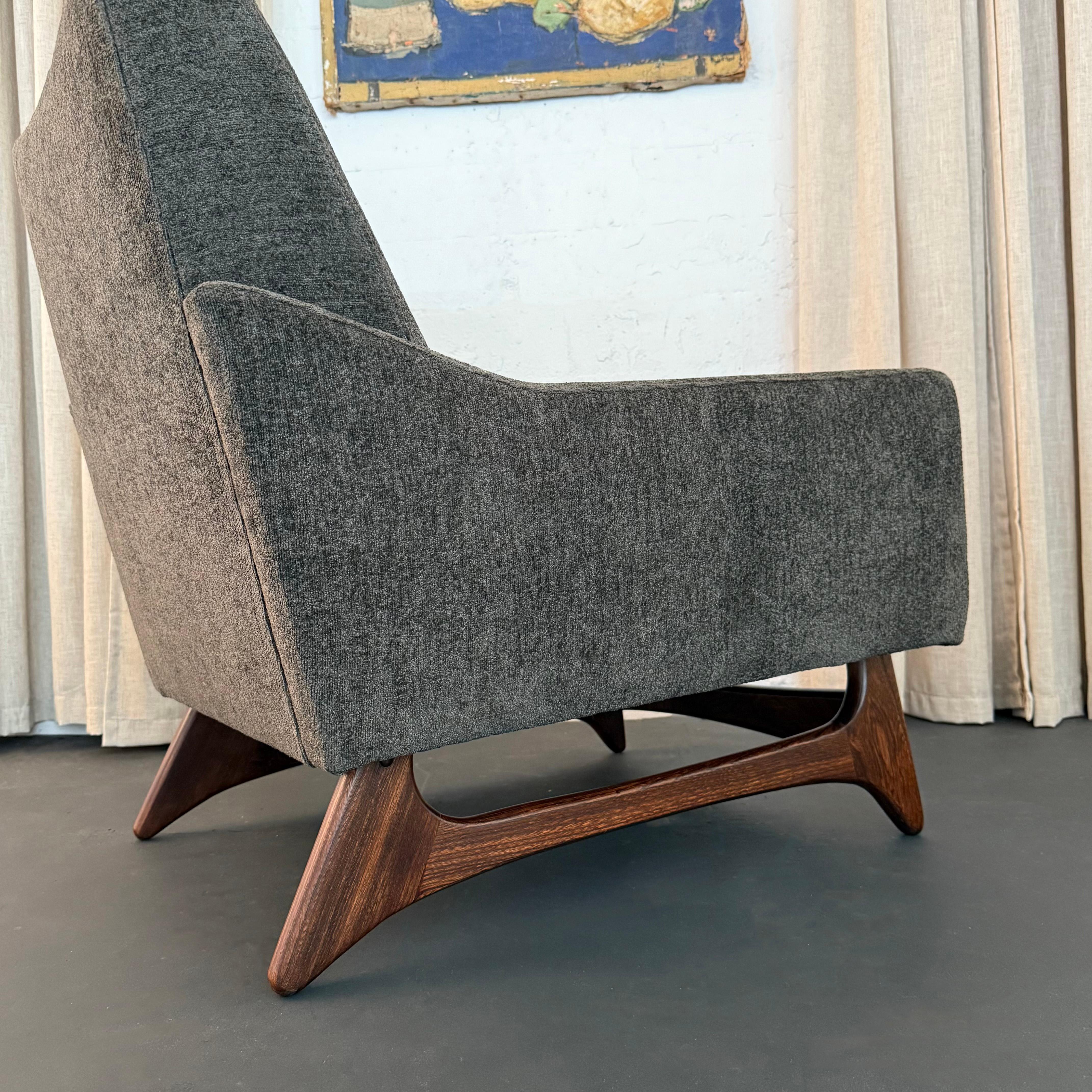 Chaise longue moderne du milieu du siècle Adrian Pearsall par Kroehler en vente 3