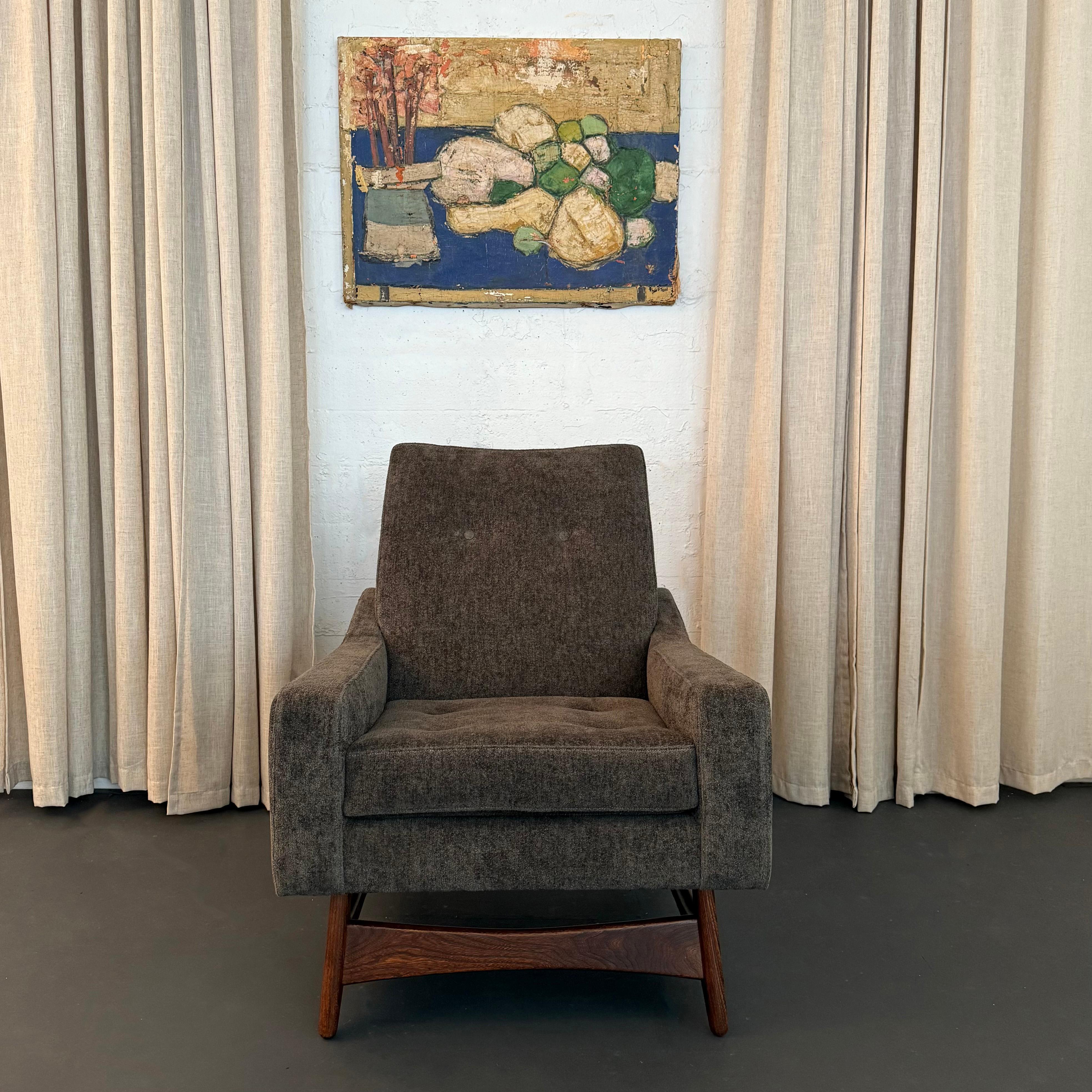 Américain Chaise longue moderne du milieu du siècle Adrian Pearsall par Kroehler en vente