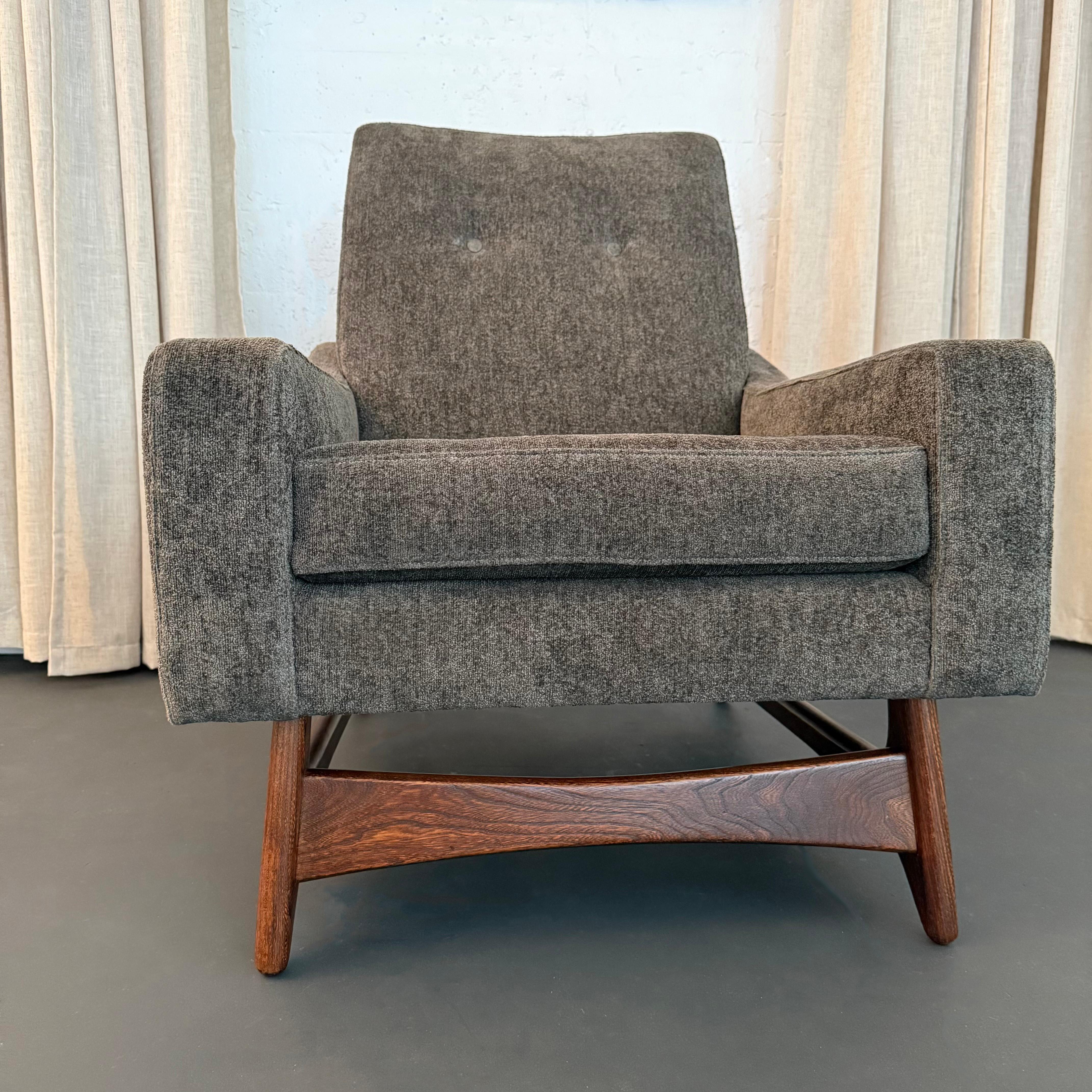 Chaise longue moderne du milieu du siècle Adrian Pearsall par Kroehler Bon état - En vente à Brooklyn, NY