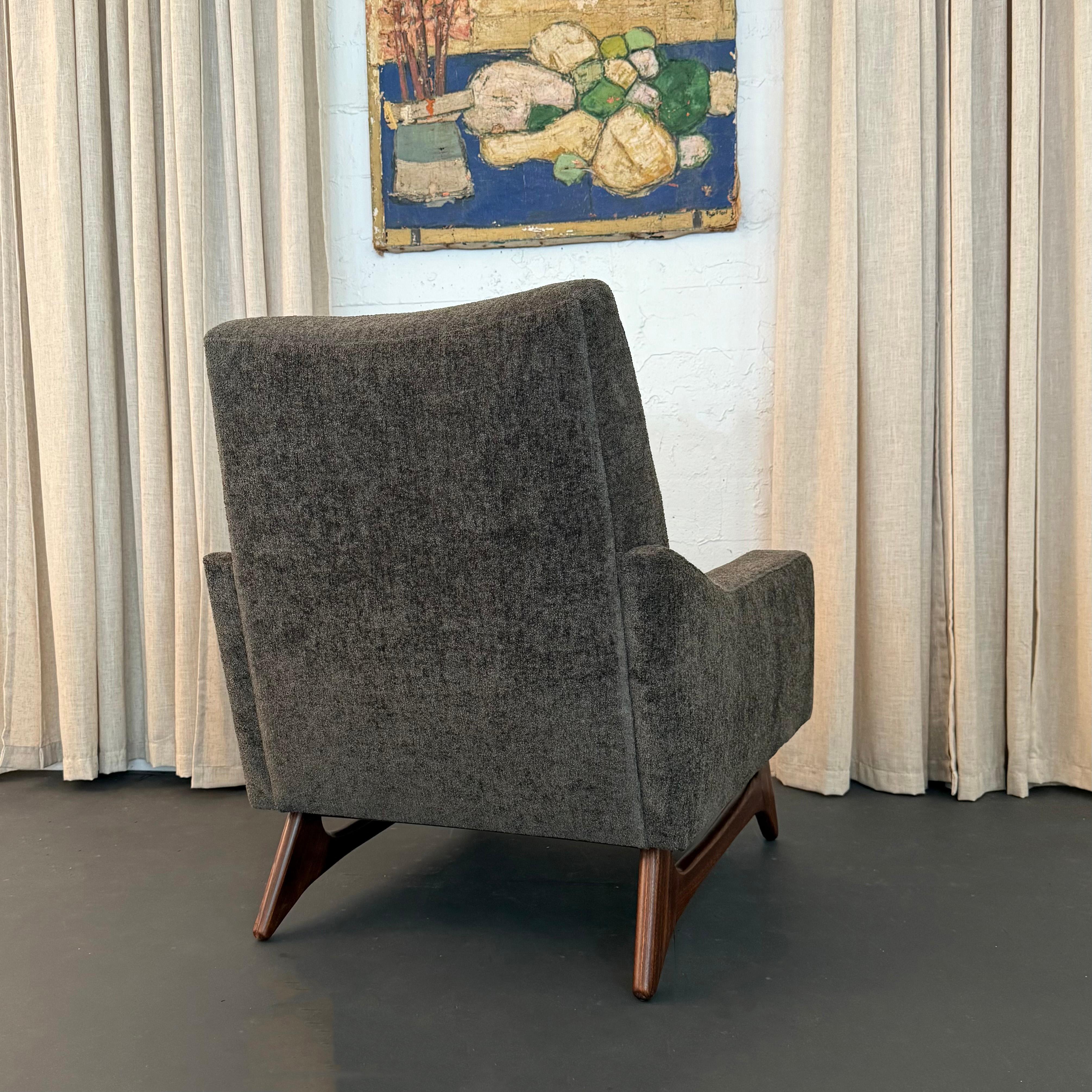 Chaise longue moderne du milieu du siècle Adrian Pearsall par Kroehler en vente 1