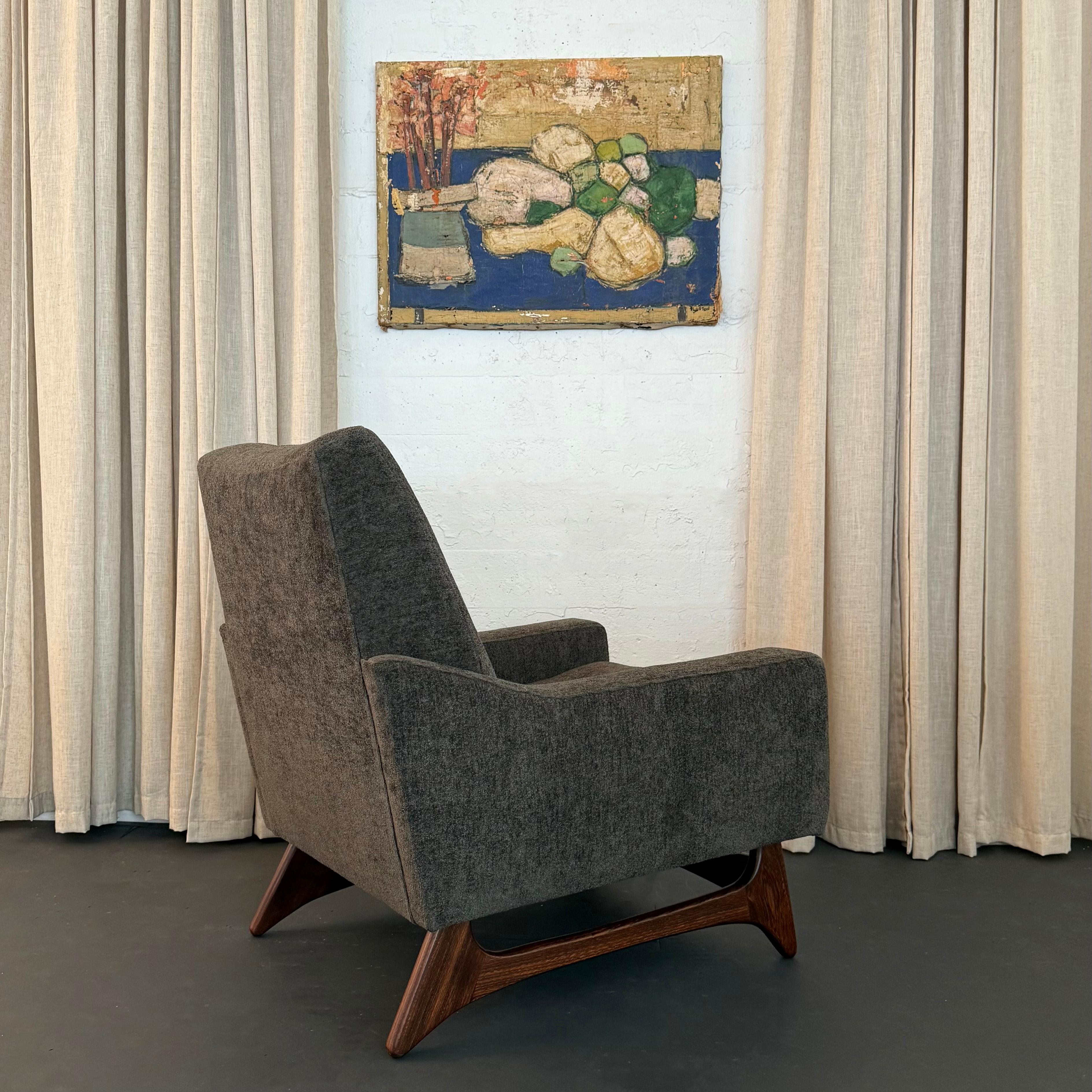 Chaise longue moderne du milieu du siècle Adrian Pearsall par Kroehler en vente 2