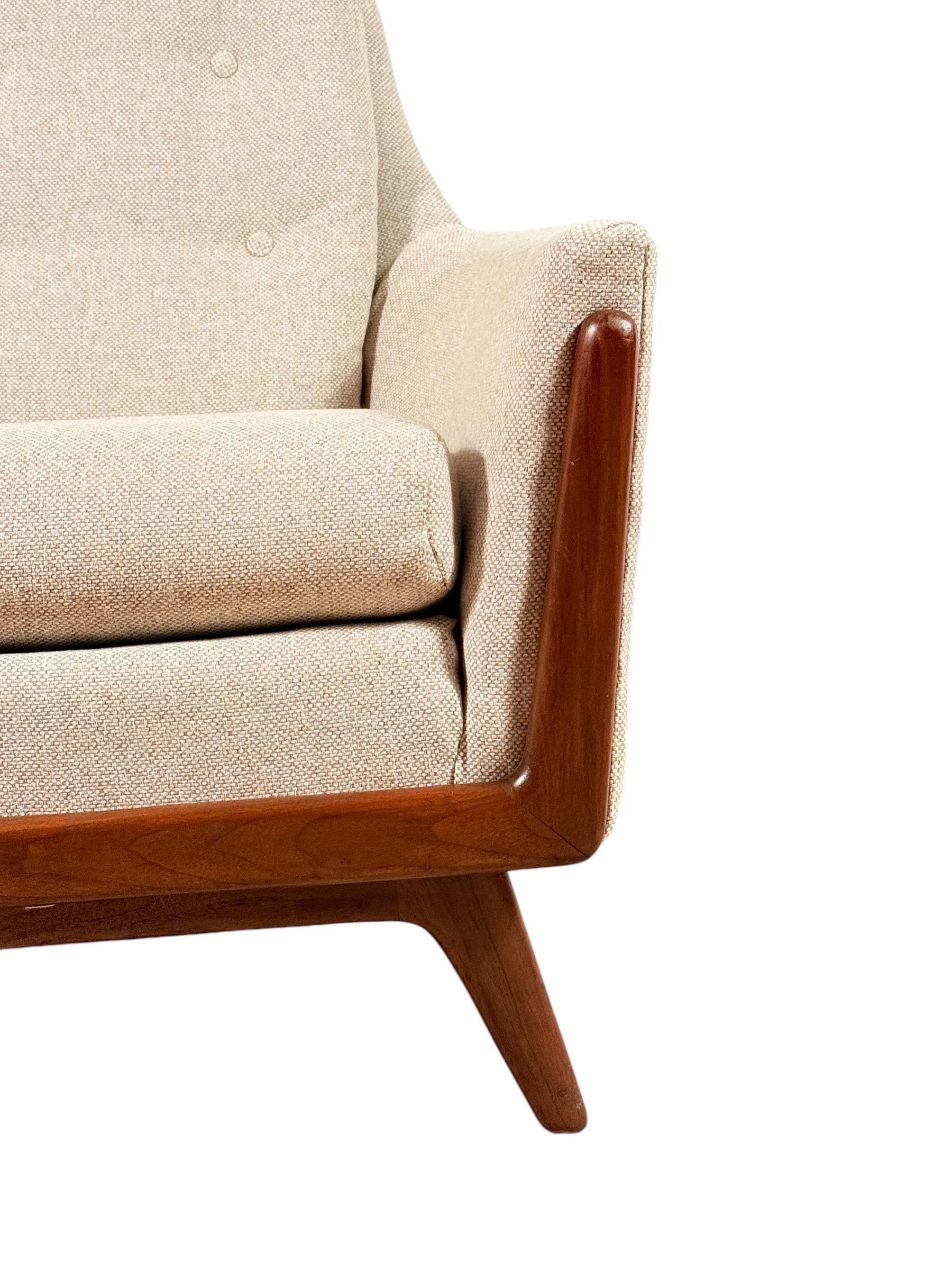 20th Century Mid-century Modern Adrian Pearsall Style Lounge Chair by Rowe Furniture