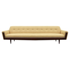 Mid-Century Modern Adrian Pearsall Style Walnut Sofa, Circa 1960s