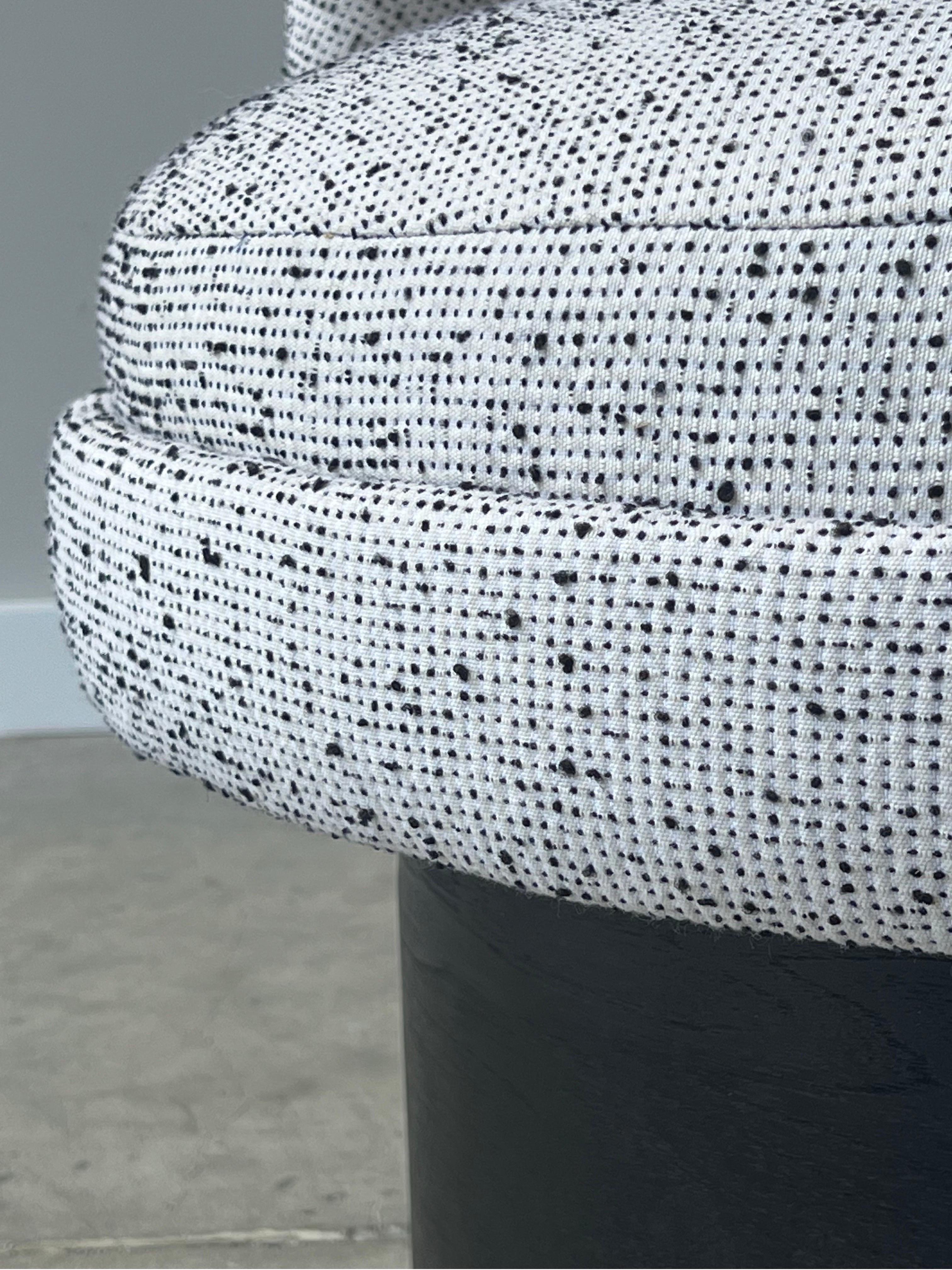 The Modernity Adrian Pearsall Swivel Lounge (salon pivotant) en vente 1
