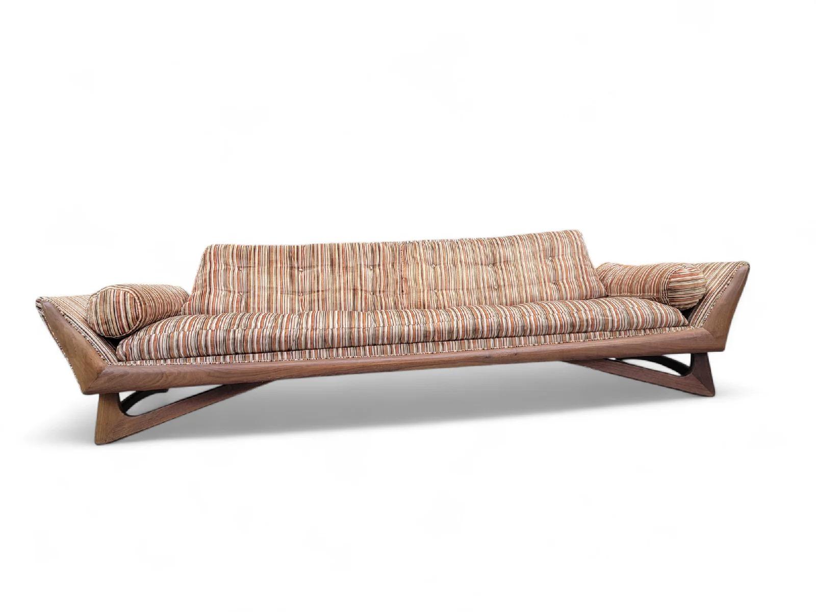 Inconnu Canapé Gondola Adrian Pearsall pour Craft Associates, mi-siècle moderne en vente